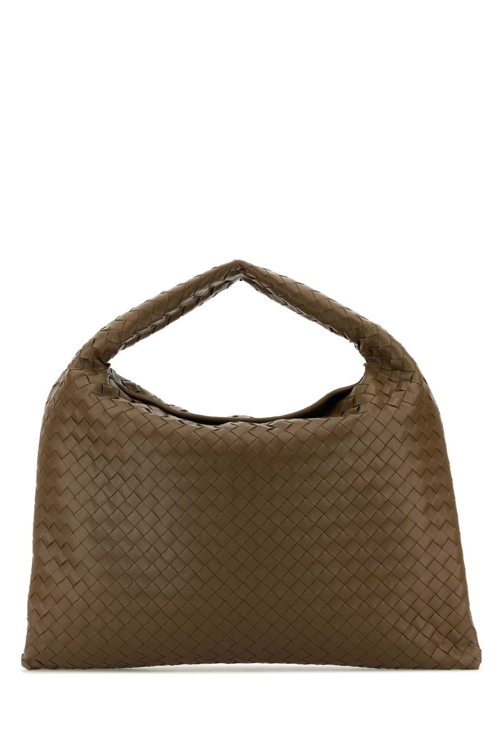 Bottega Veneta Women Brown Leather Hop Shoulder Bag