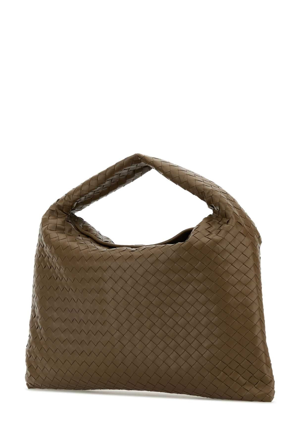 Bottega Veneta Women Brown Leather Hop Shoulder Bag