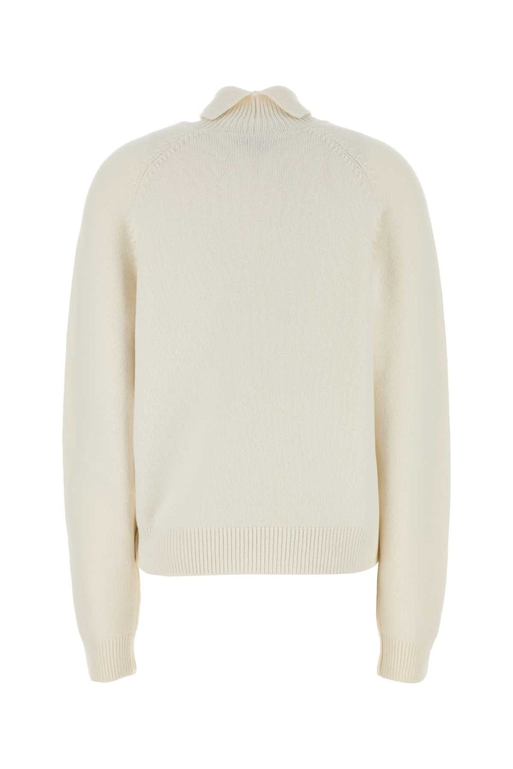 Fendi Women White Cashmere Blend Sweater