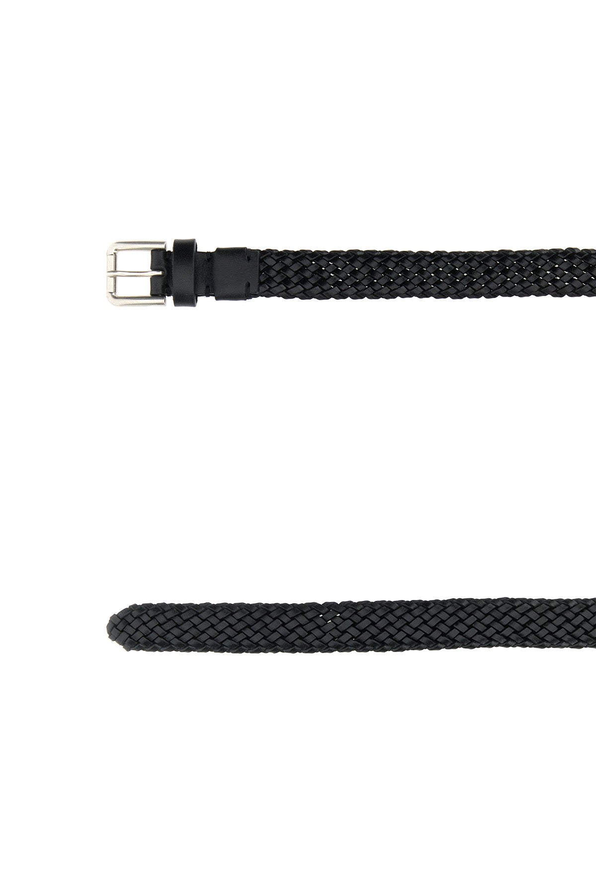 Dolce & Gabbana Men Black Leather Belt