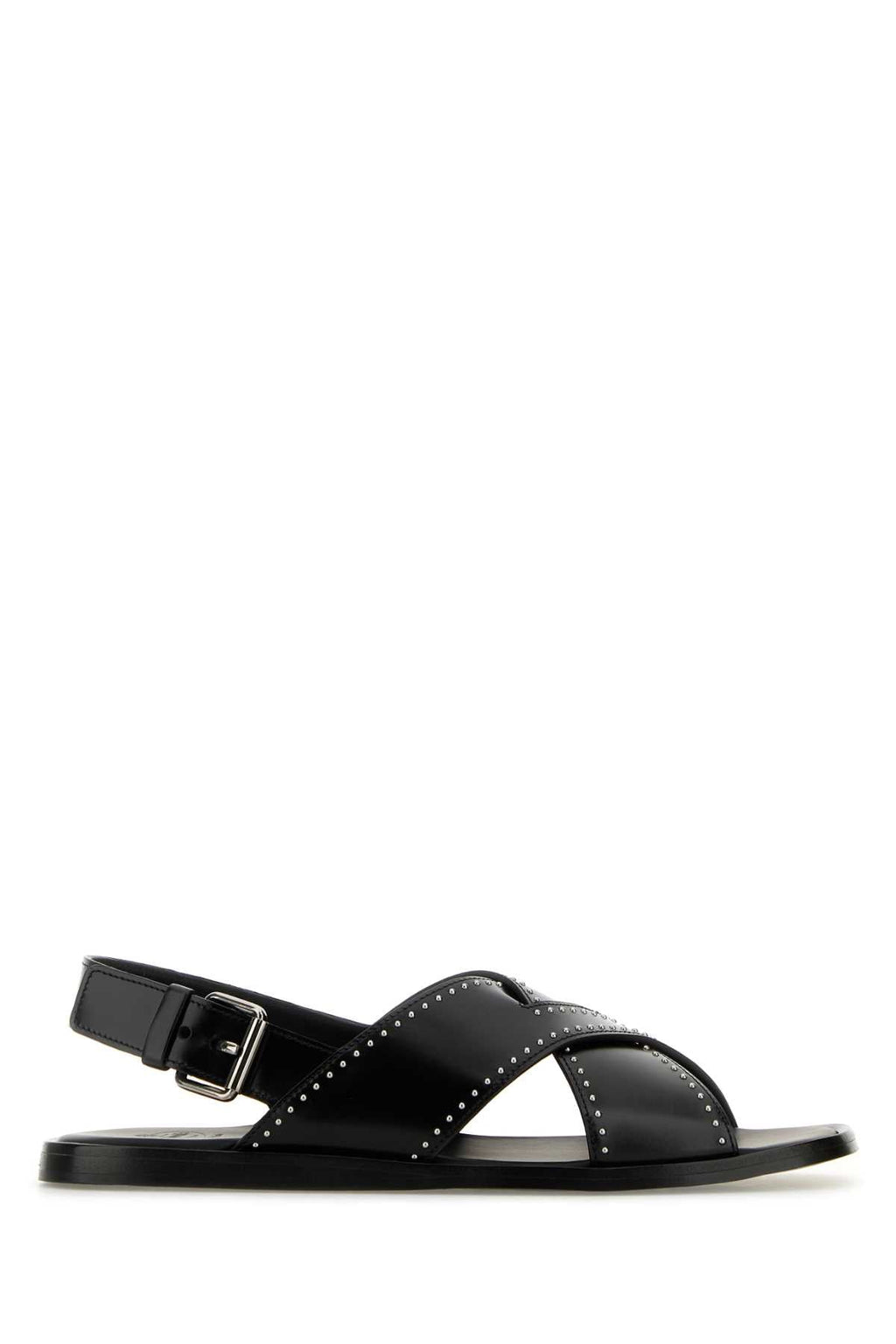 Church's Women Black Leather Oksana Sandals