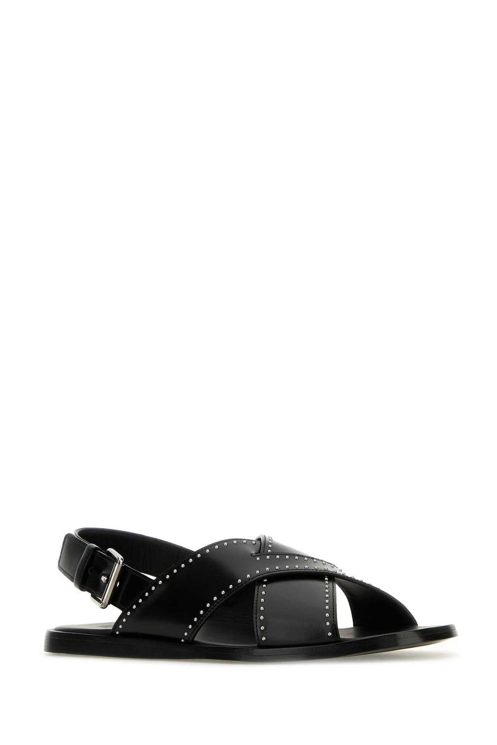 Church's Women Black Leather Oksana Sandals