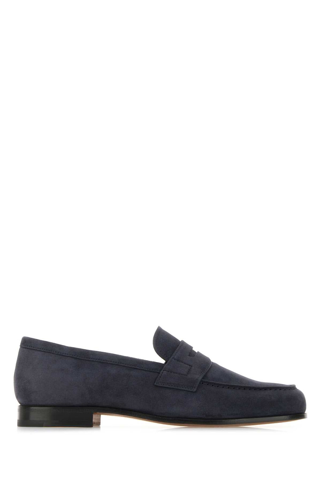 Church's Men Navy Blue Leather Heswall Loafers