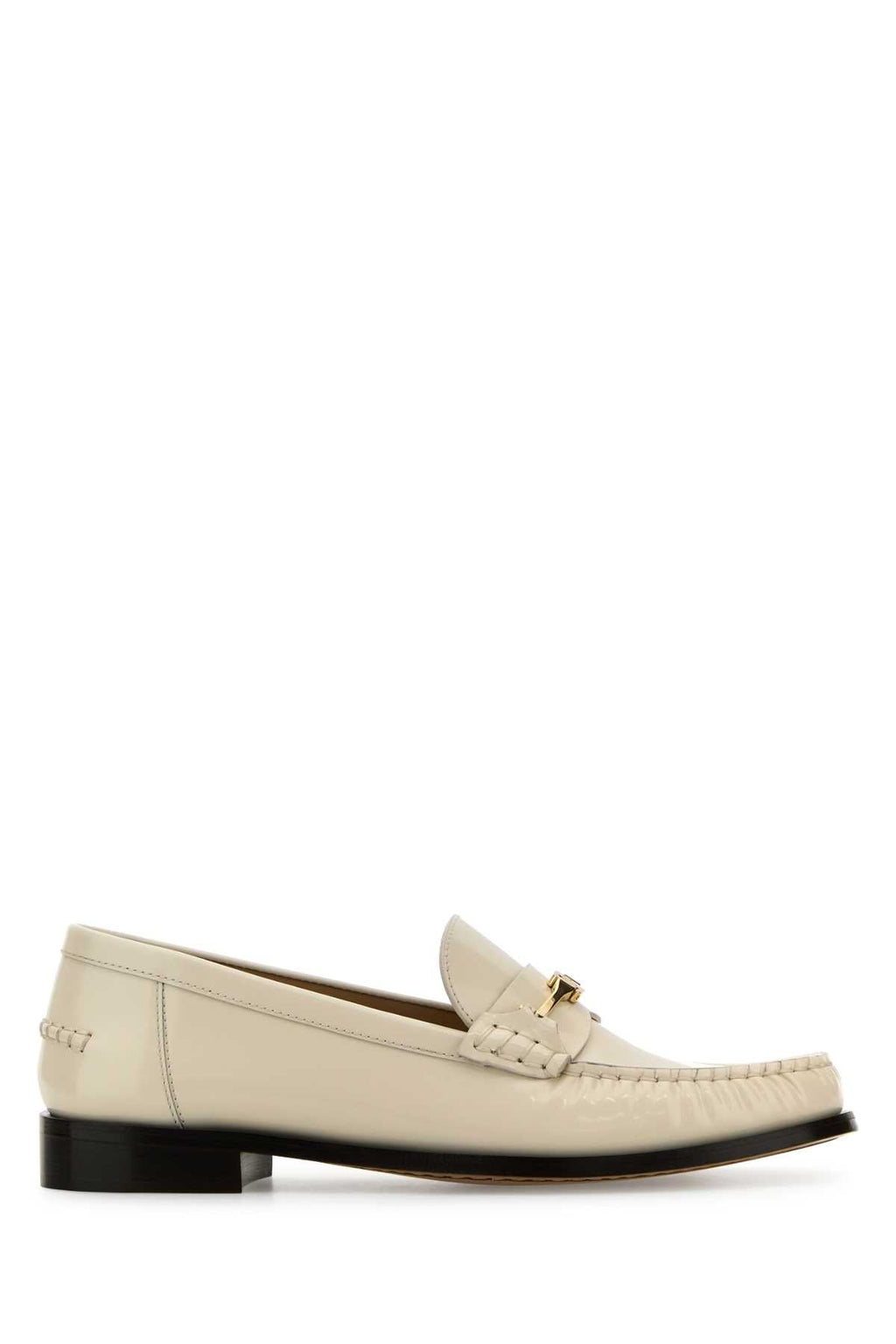 Salvatore Ferragamo Women Ivory Leather Harry Loafers