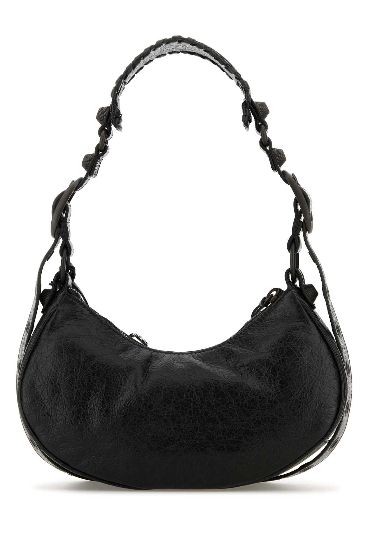 Balenciaga Women Slate Leather Le Cagole Xs Shoulder Bag