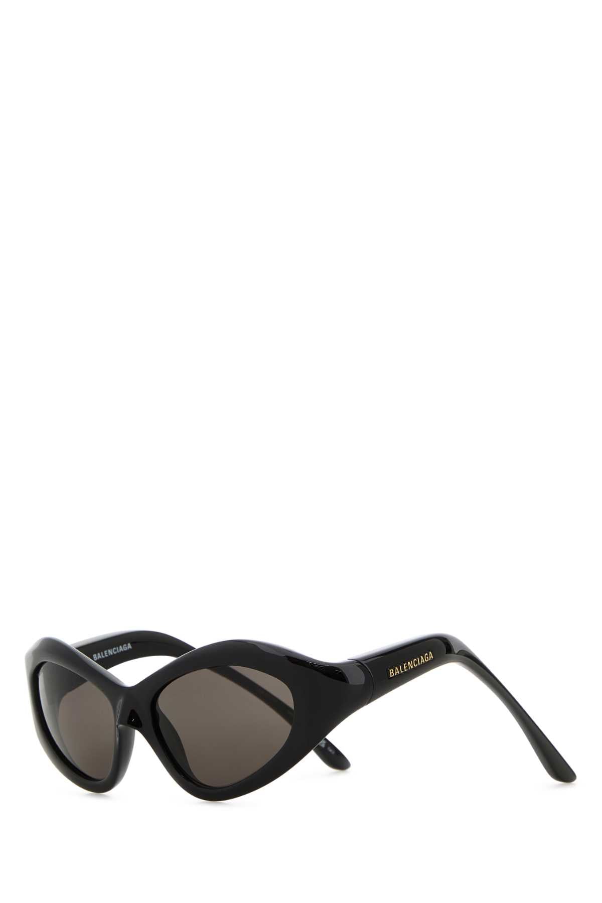 Balenciaga Women Black Nylon Orbit Cat Sunglasses