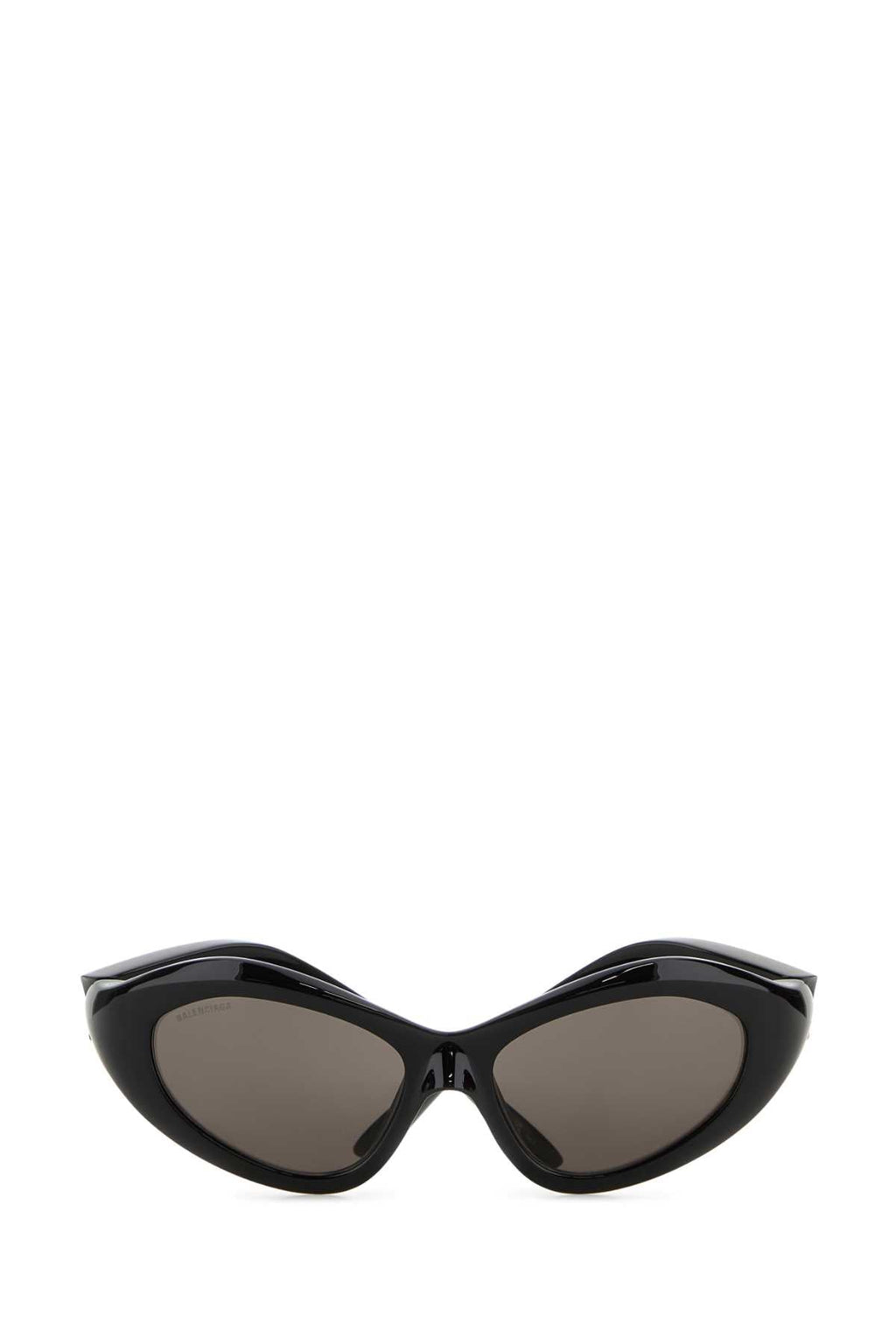 Balenciaga Women Black Nylon Orbit Cat Sunglasses