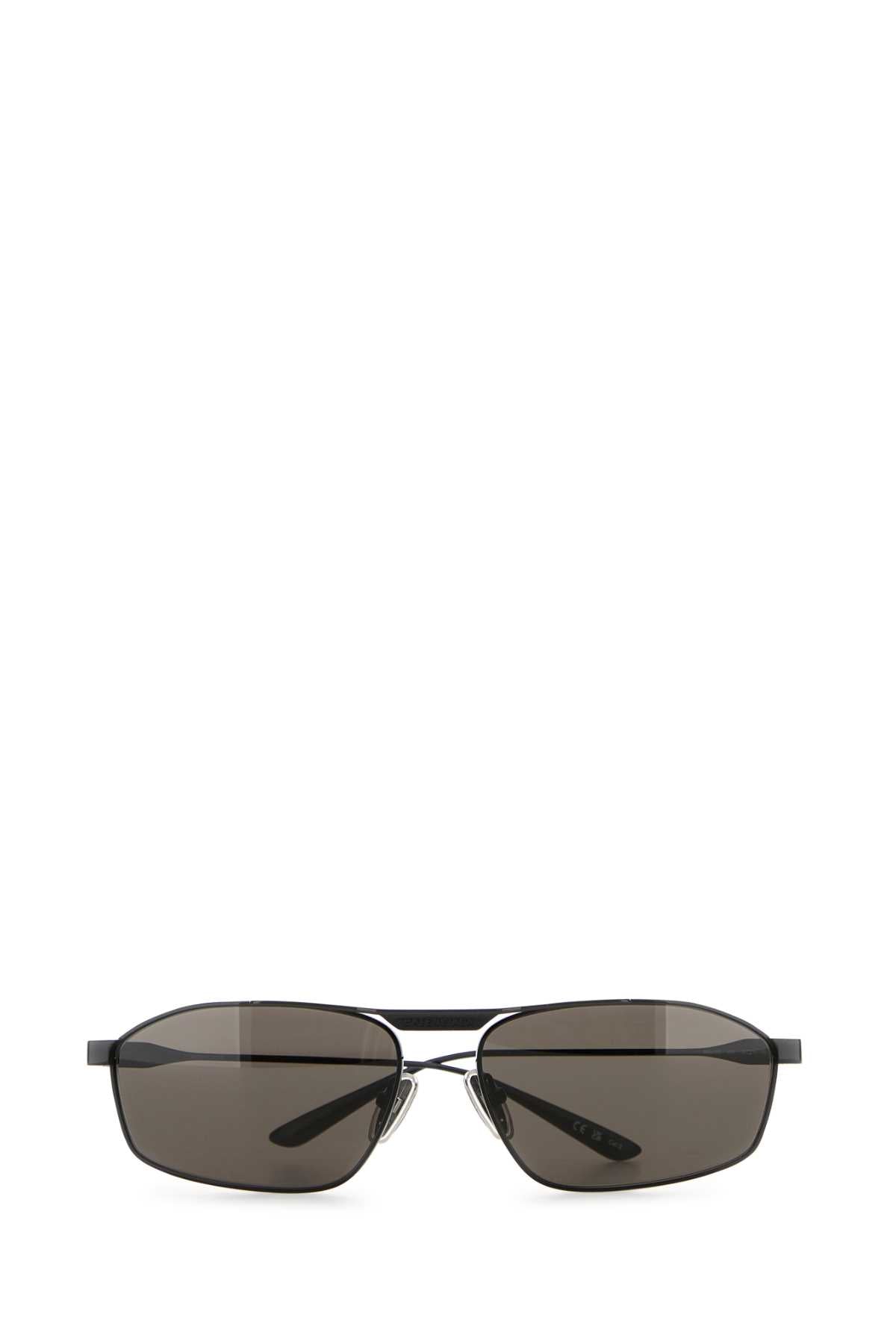 Balenciaga Women Black Metal Sunglasses