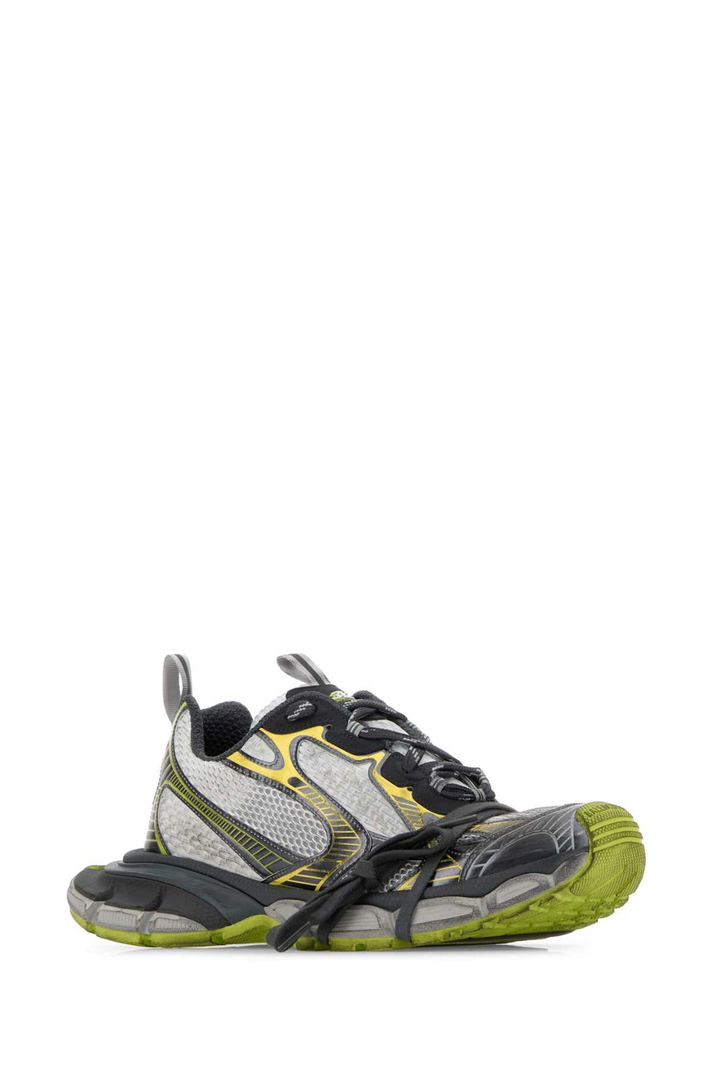 Balenciaga Men Multicolor Mesh And Rubber 3Xl Sneakers