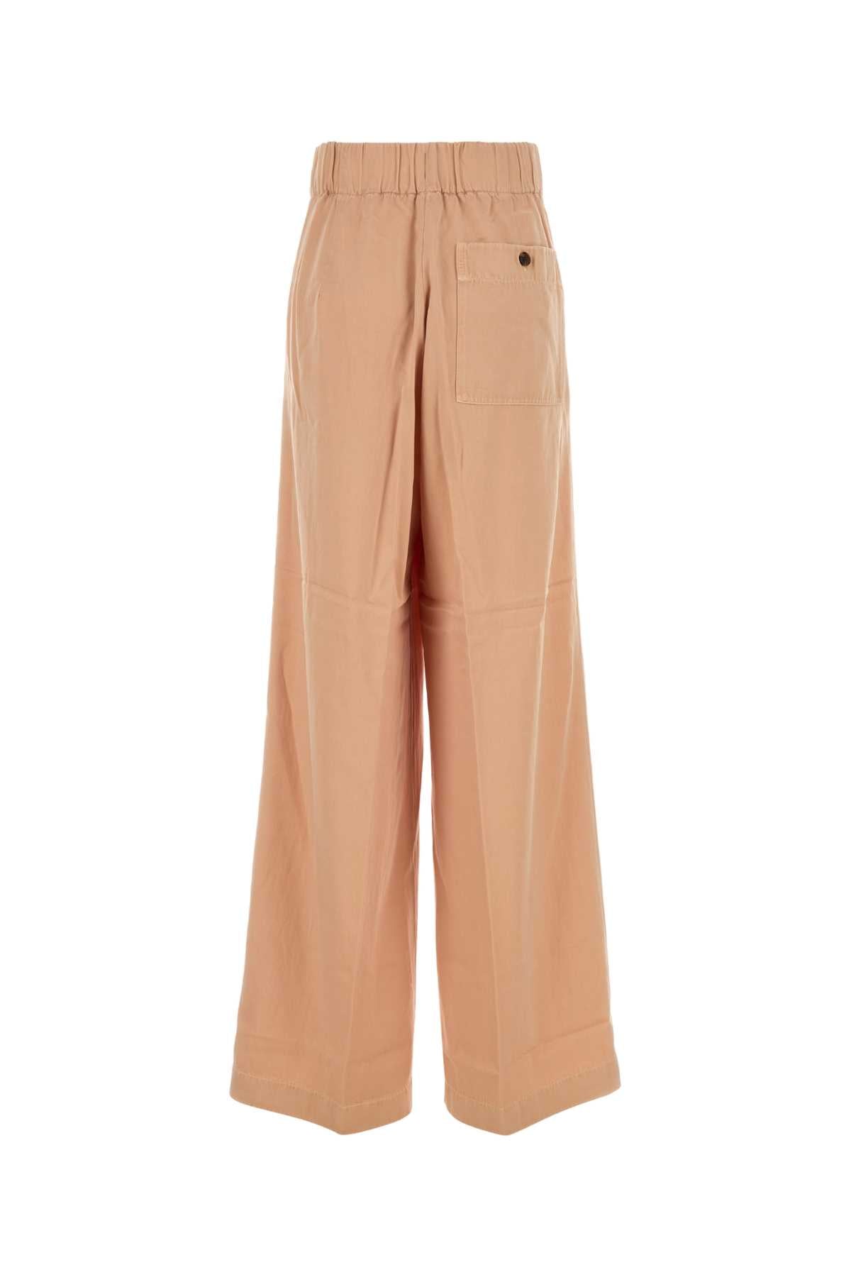 Dries Van Noten Women Salmon Cupro Blend Pila Wide-Leg Pant