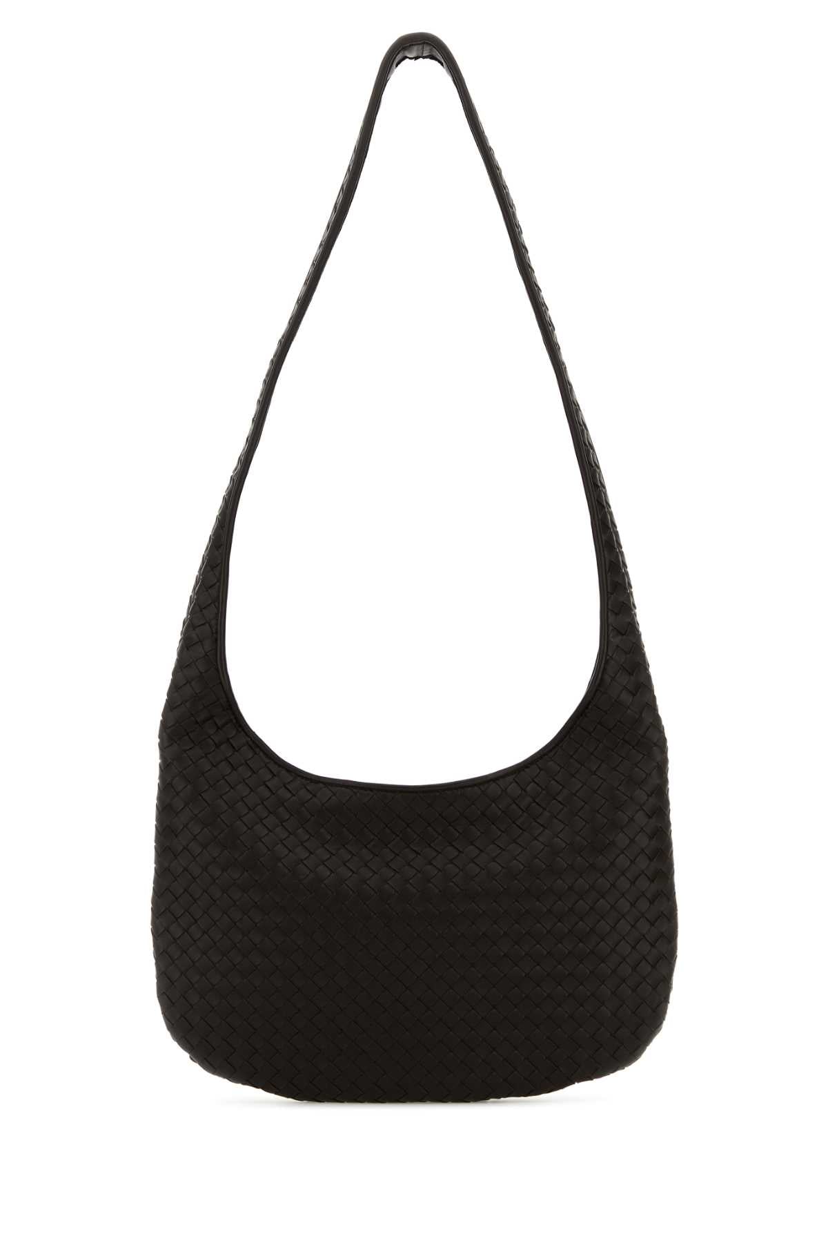 Bottega Veneta Men Brown Nappa Leather Veneto Crossbody Bag