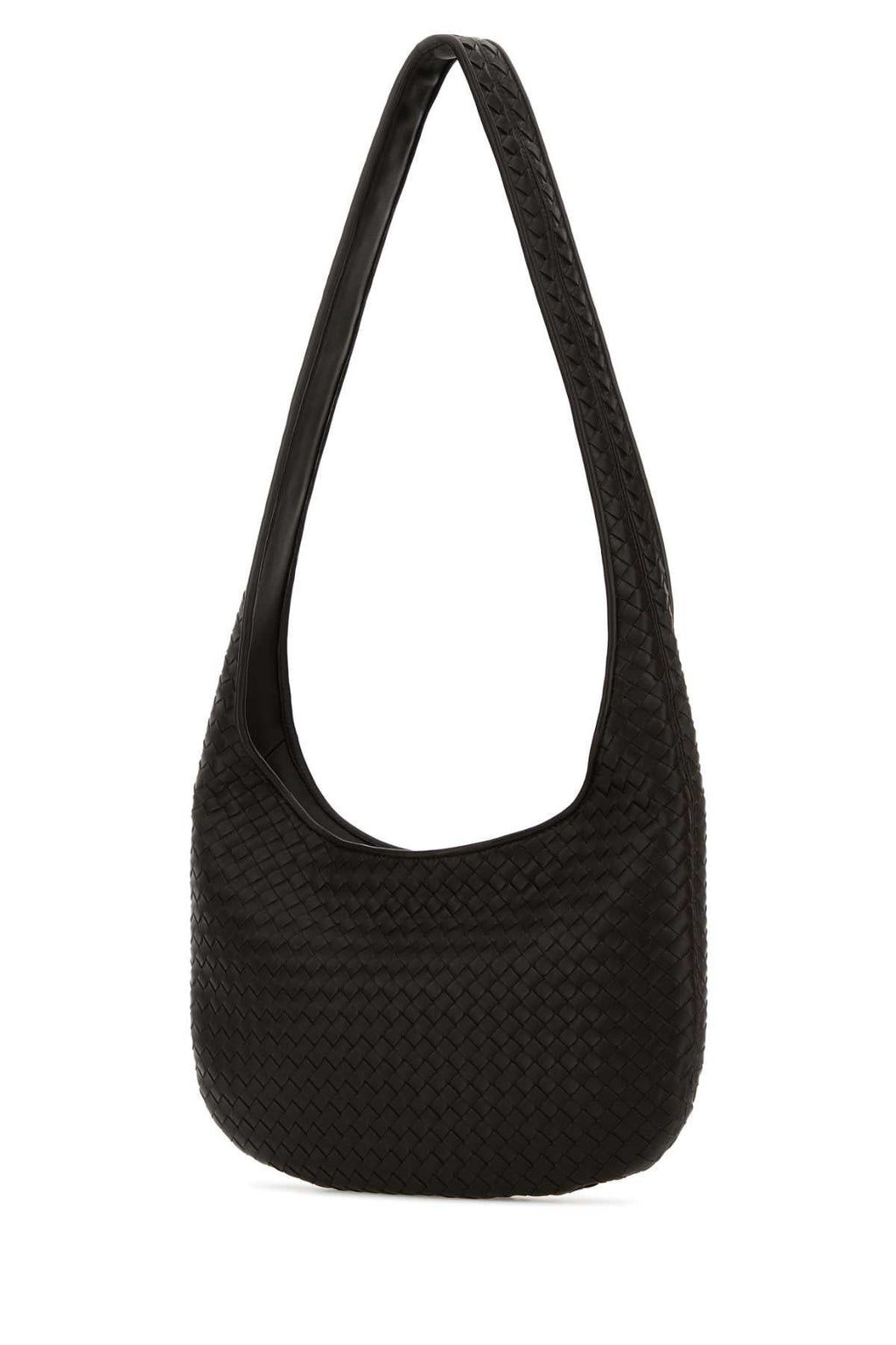 Bottega Veneta Men Brown Nappa Leather Veneto Crossbody Bag