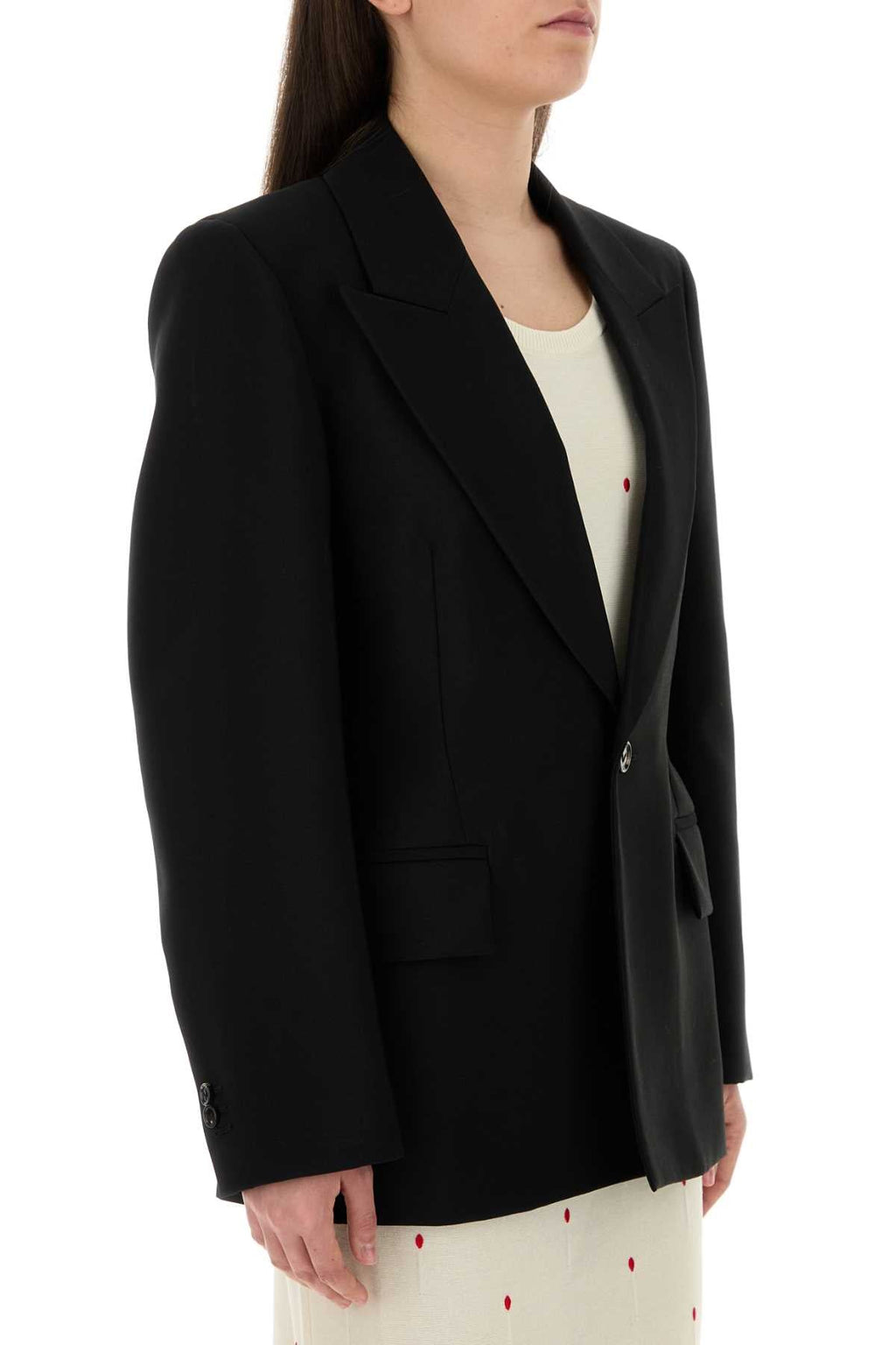 Bottega Veneta Women Black Wool Blazer