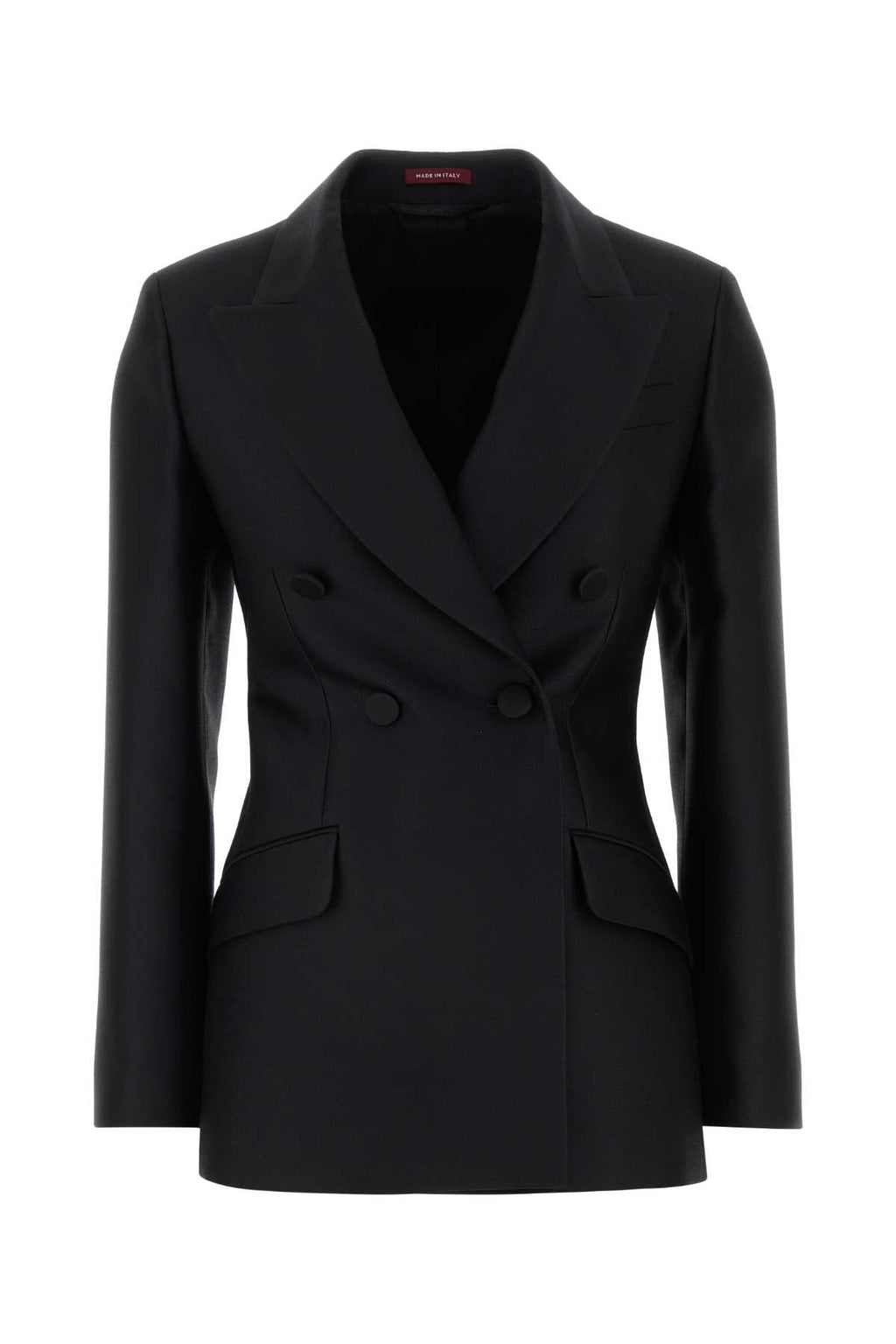 Gucci Women Black Wool Blend Blazer