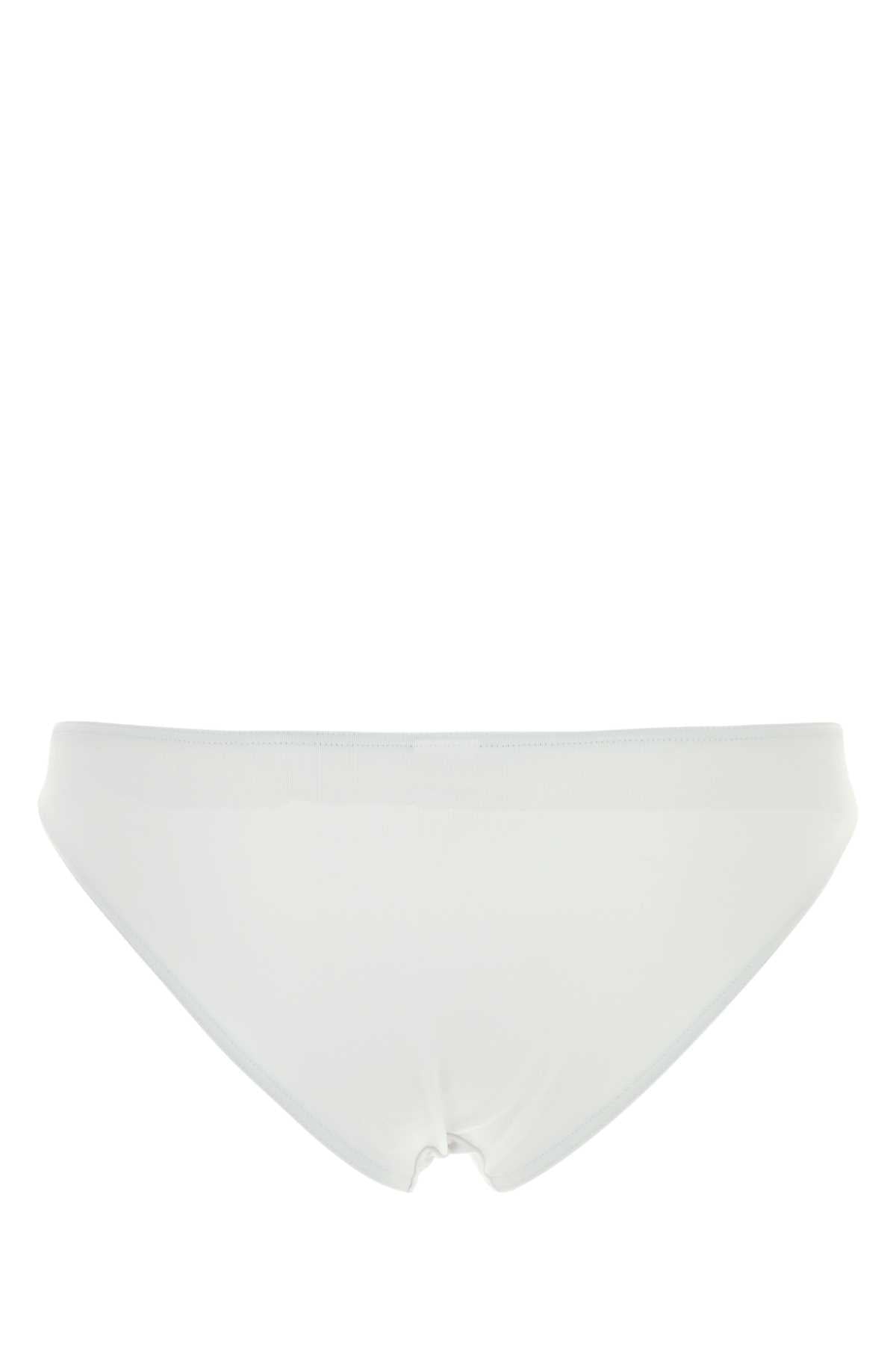 Eres Women White Stretch Nylon Bikini Bottom