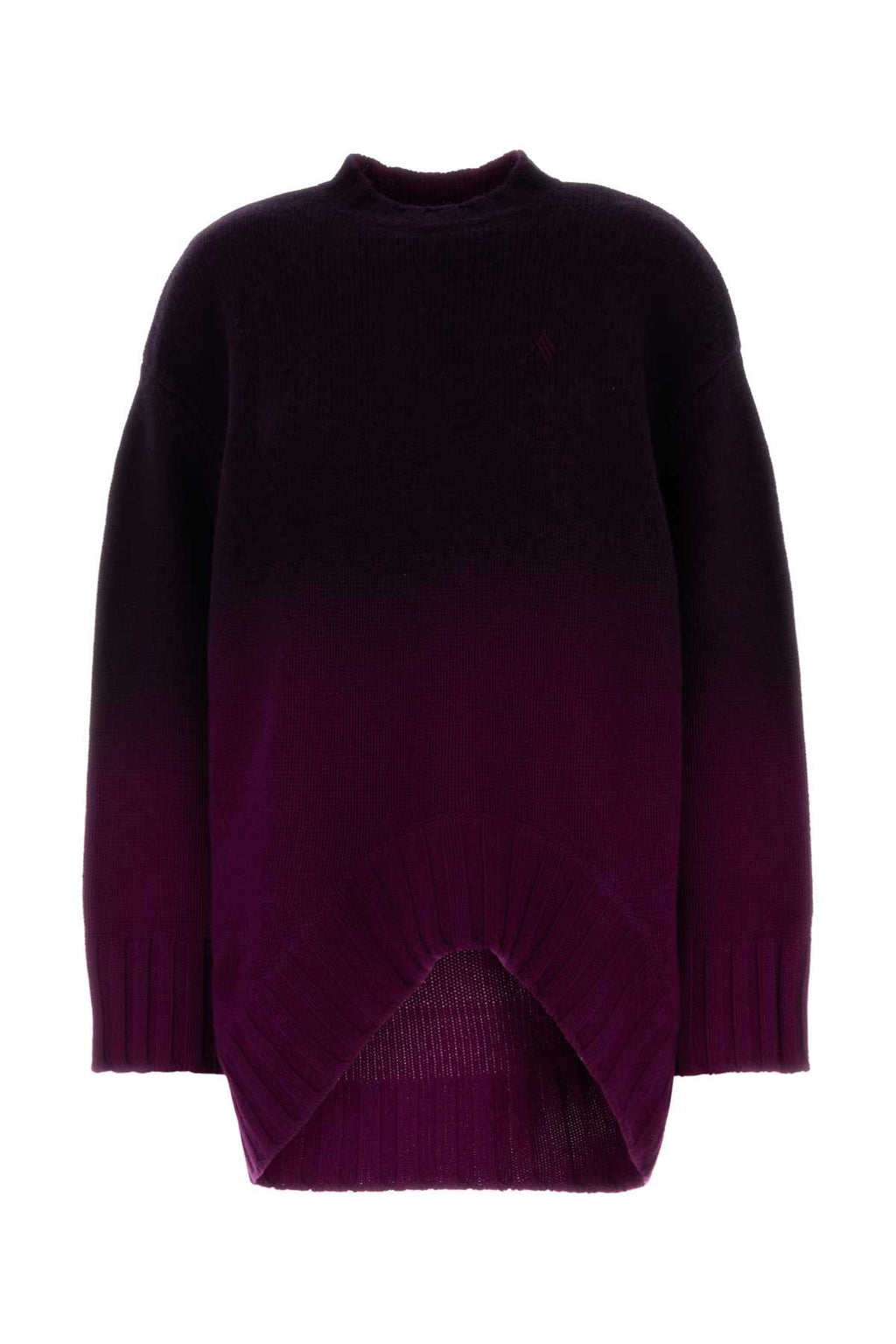 The Attico Women Grape Wool Blend Oversize Sweater