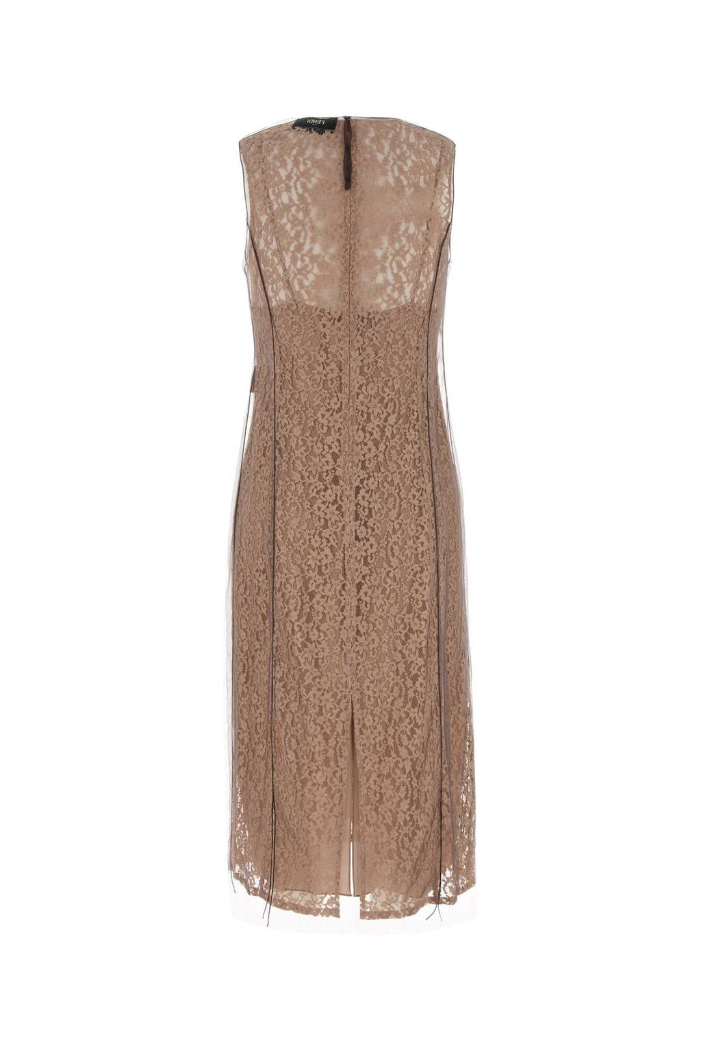 Fendi Women Biscuit Lace Dress