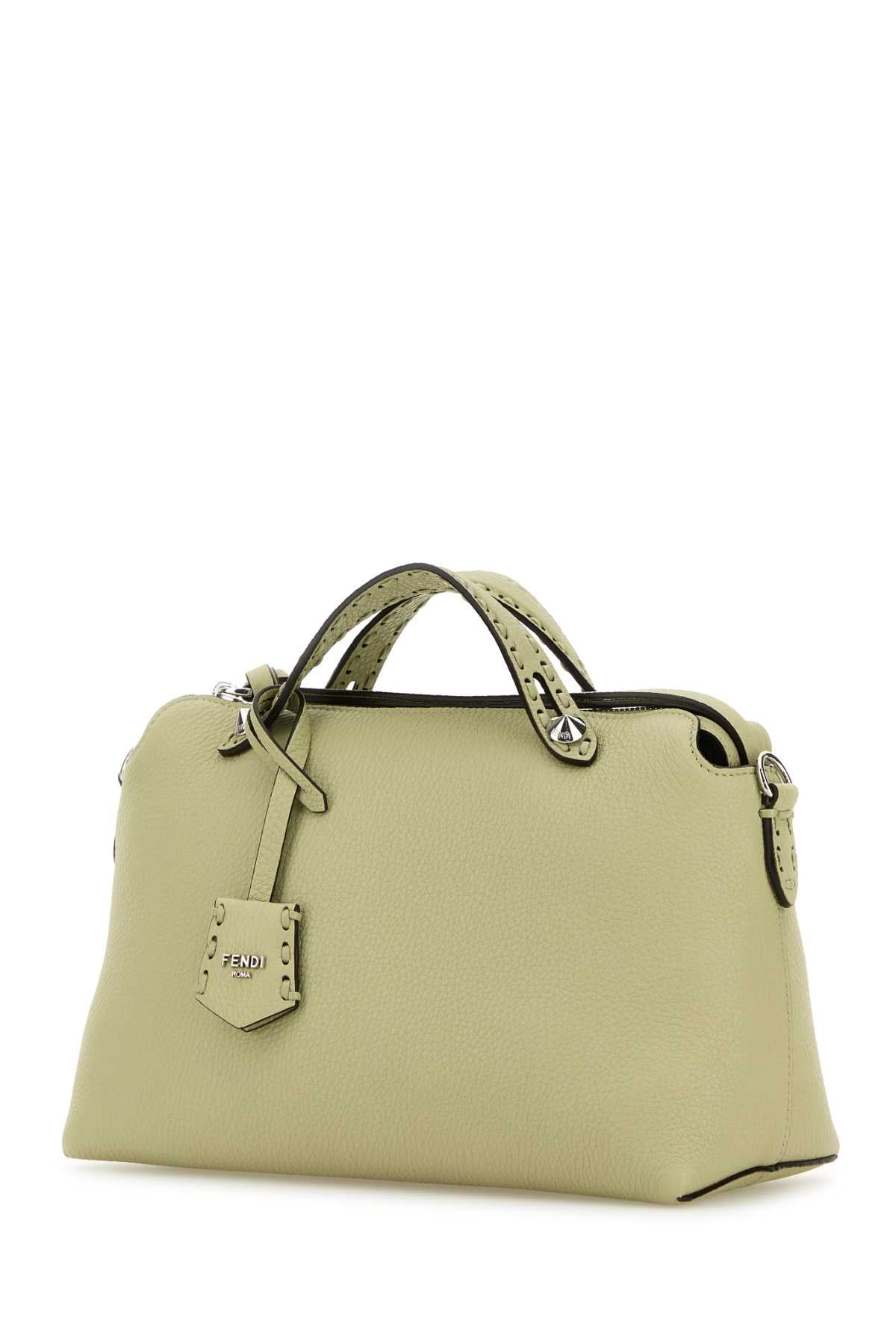 Fendi Women Pastel Green Leather Medium By The Way Handbag