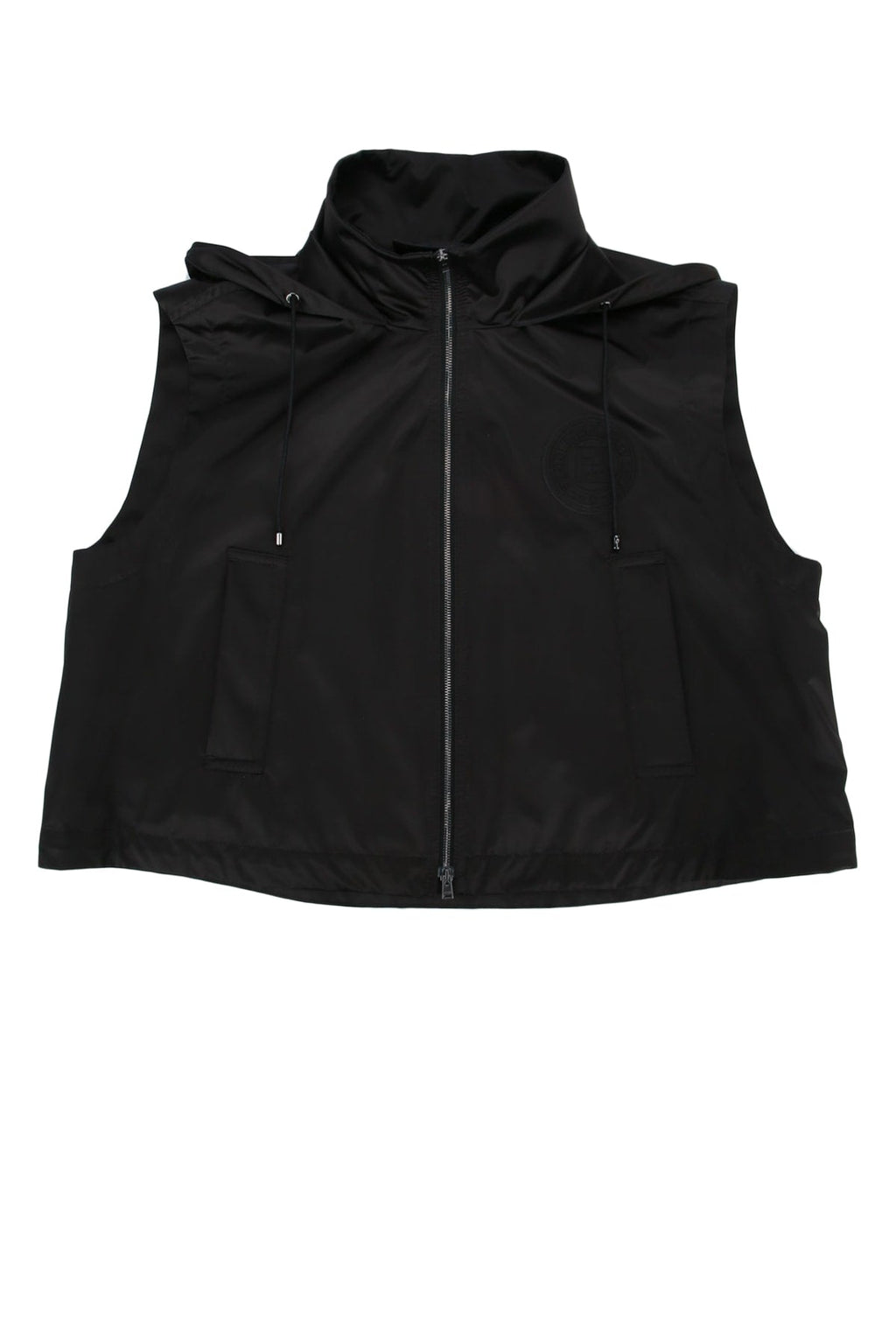 Fendi Women Leisure Hooded Vest Logo