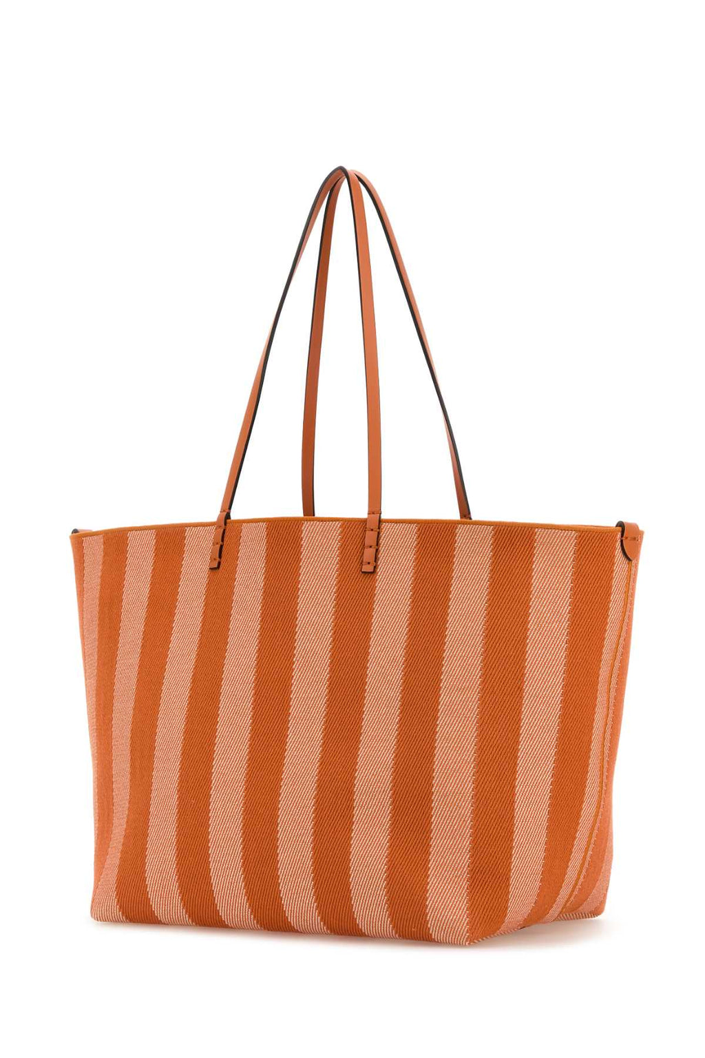 Fendi Women Embroidered Jacquard Large Roll Shopping Bag