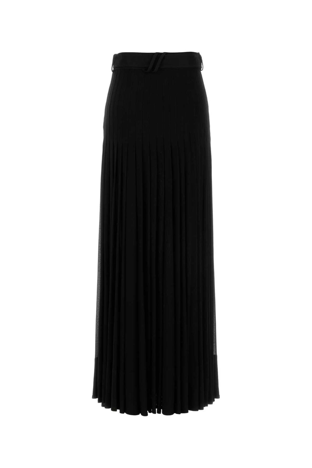 Burberry Women Black Crepe Skirt