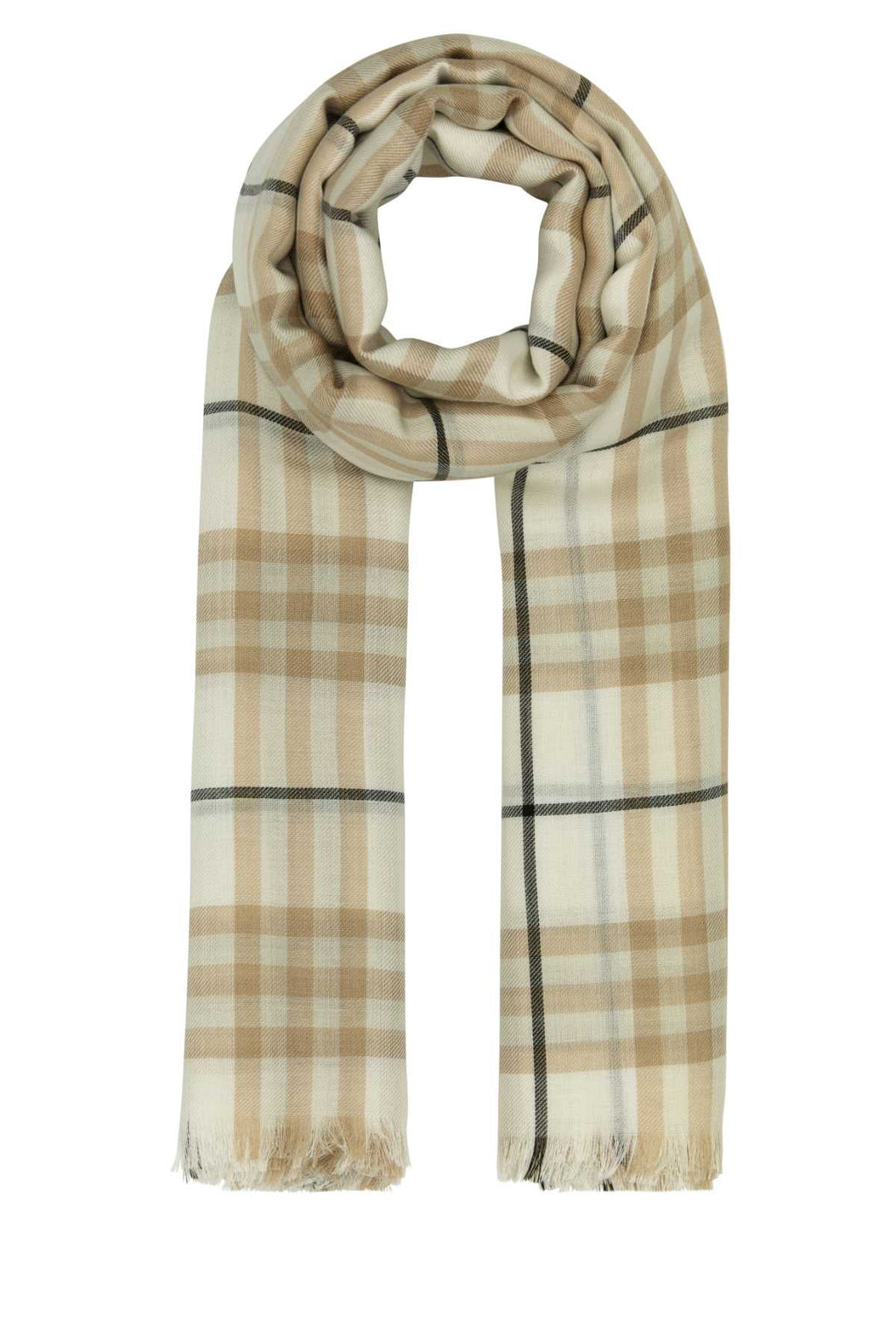 Burberry Women Embroidered Cashmere Blend Scarf