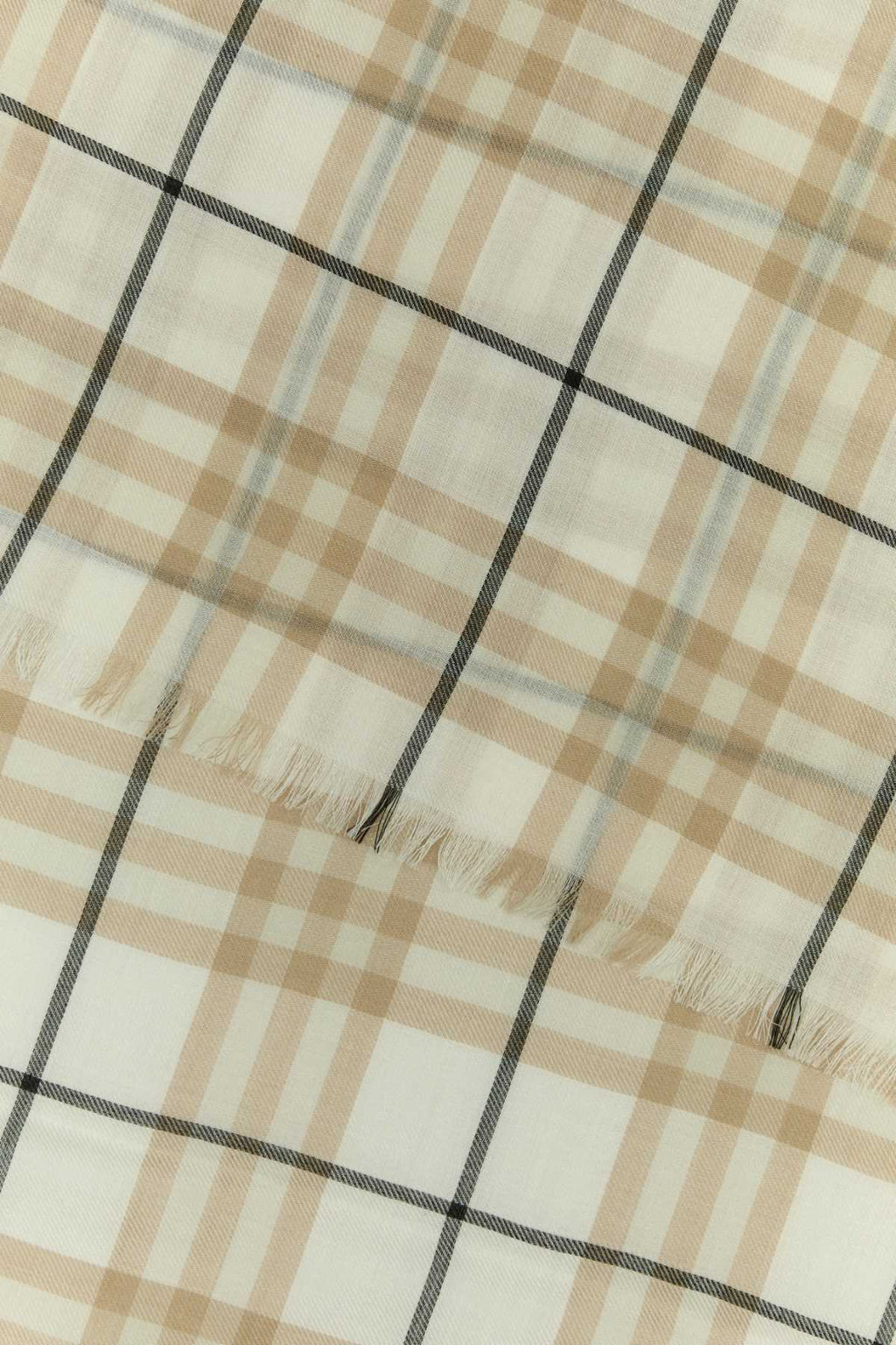 Burberry Women Embroidered Cashmere Blend Scarf