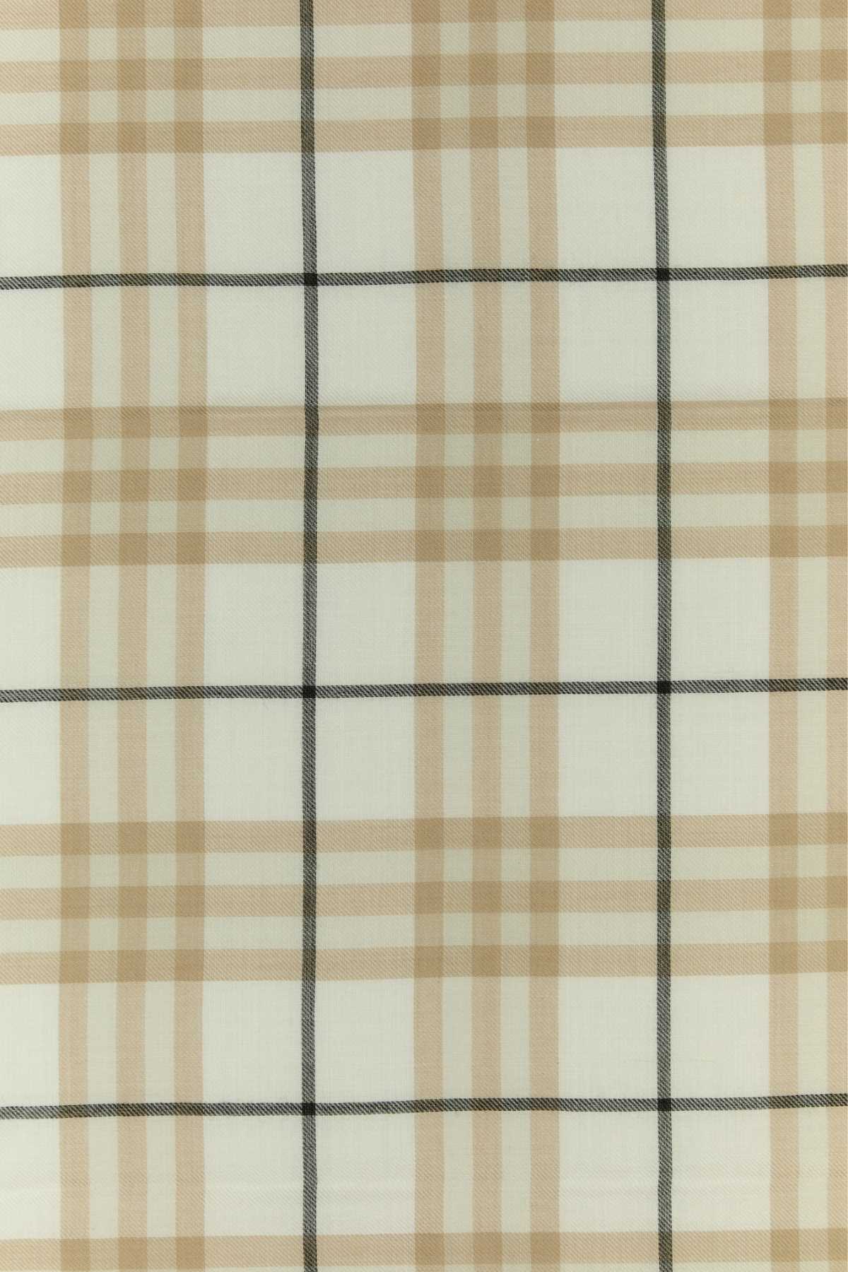 Burberry Women Embroidered Cashmere Blend Scarf