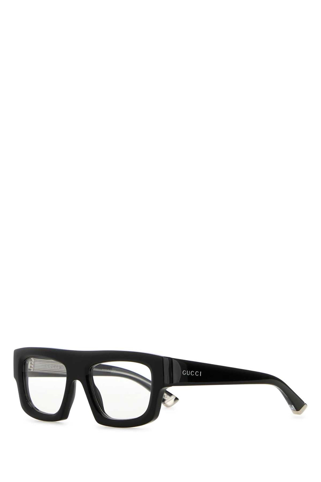 Gucci Men Black Acetate Sunglasses