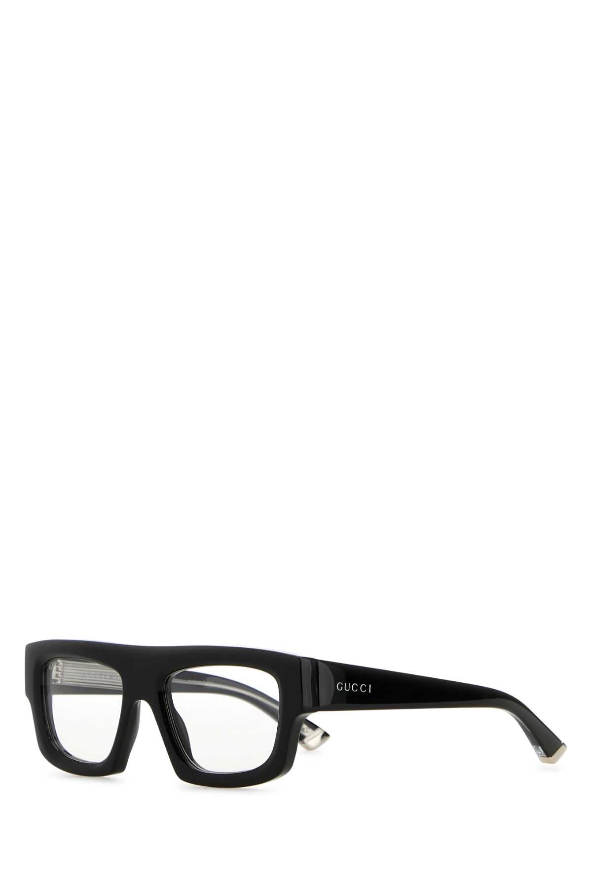 Gucci Men Black Acetate Sunglasses