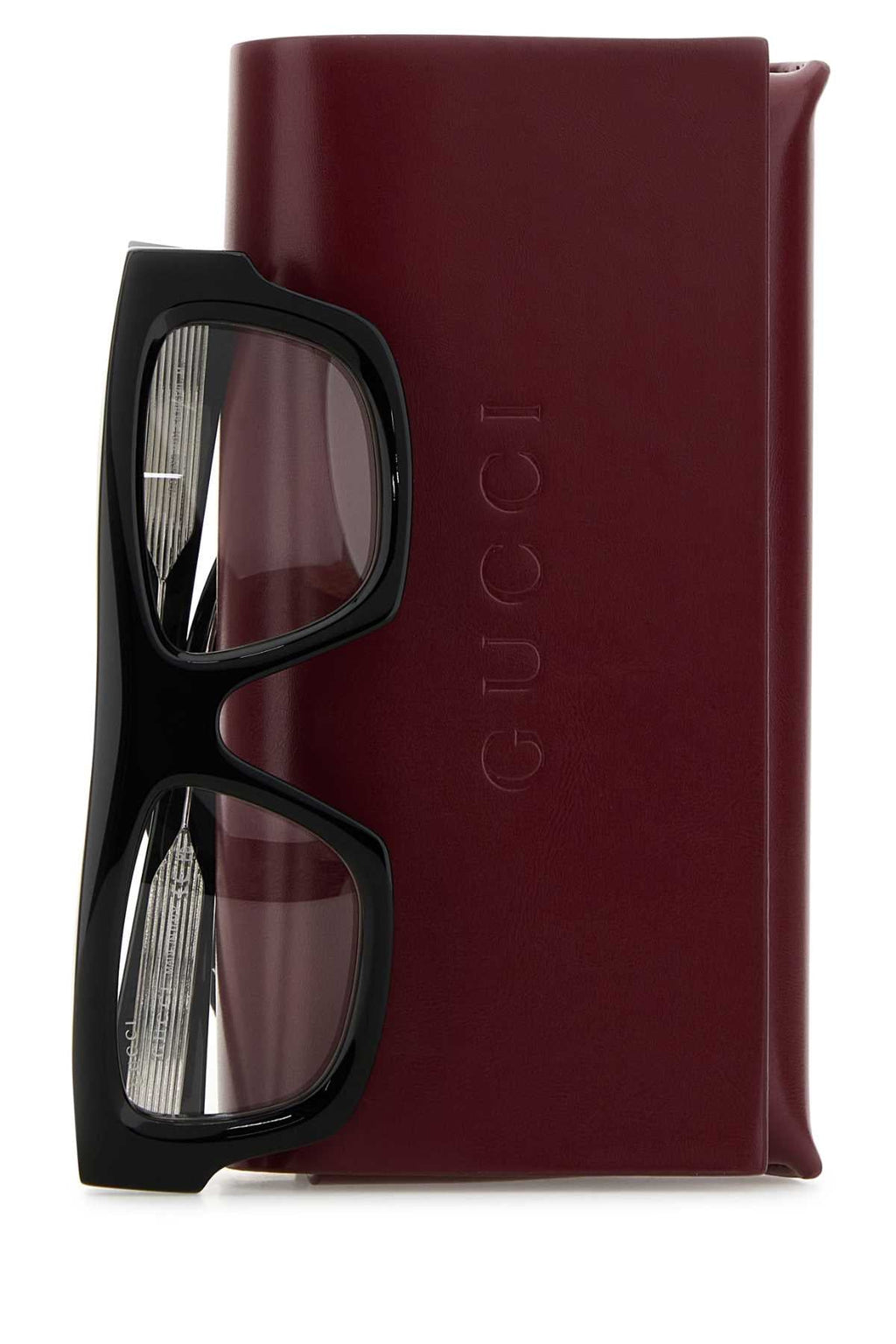 Gucci Men Black Acetate Sunglasses