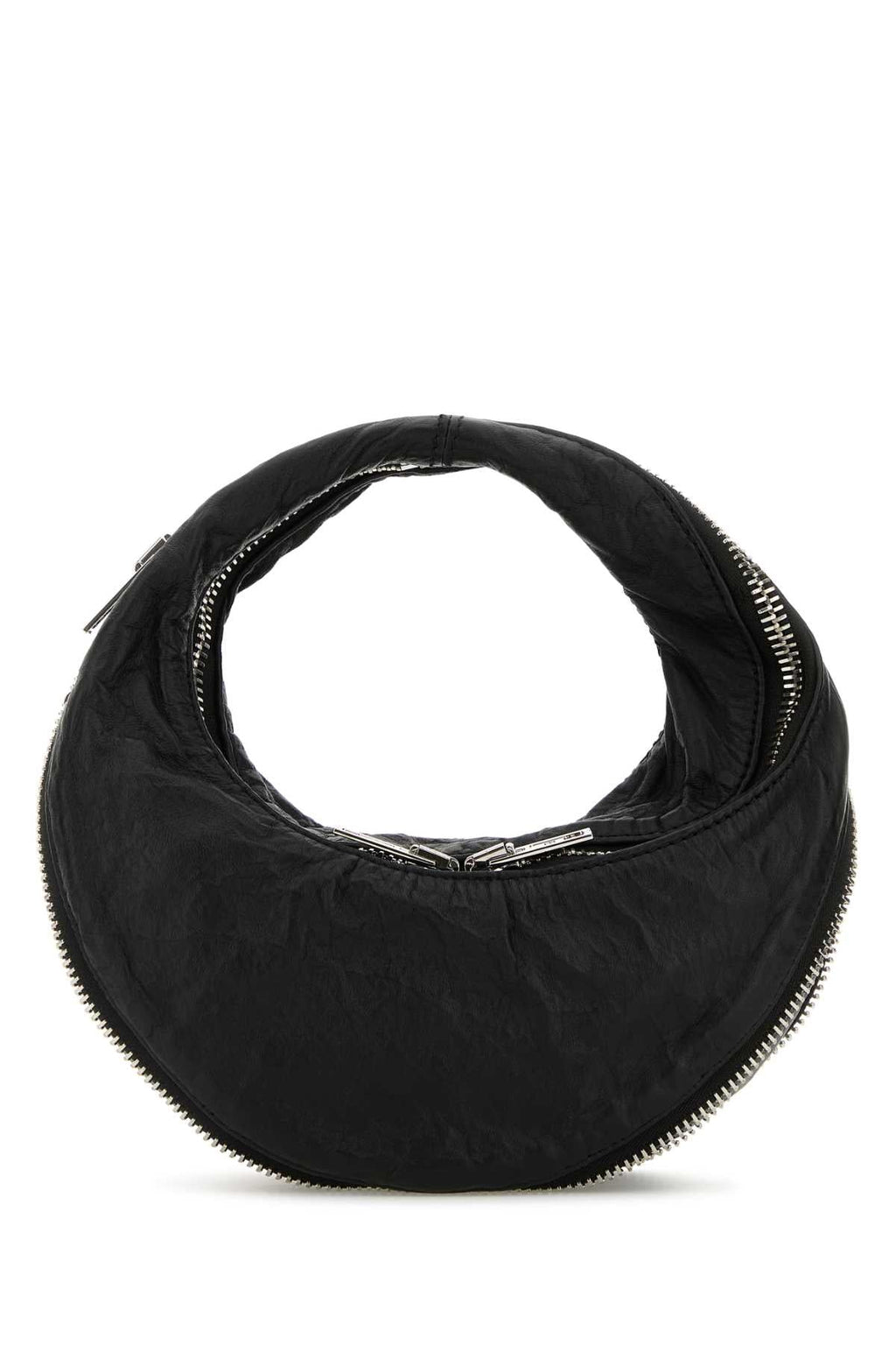 Alexander Wang Women Black Leather Twist Handbag