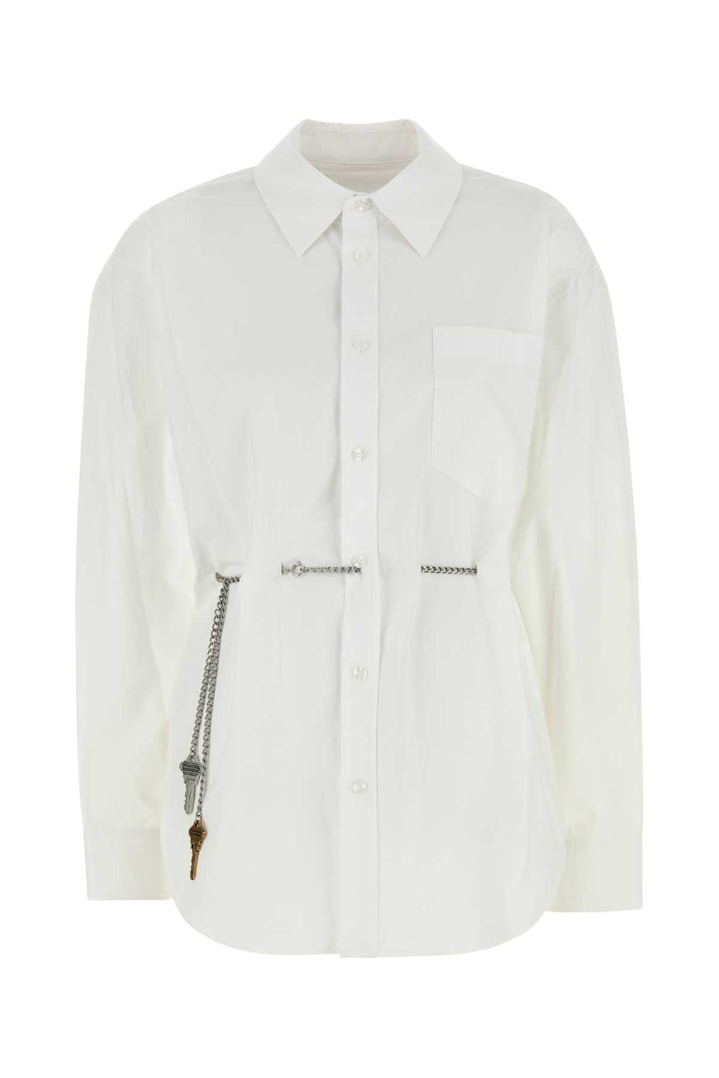 Alexander Wang Women White Poplin Shirt