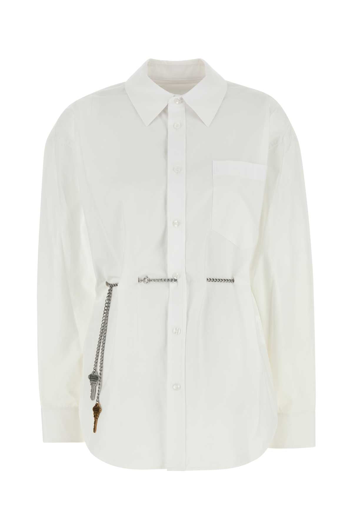 Alexander Wang Women White Poplin Shirt