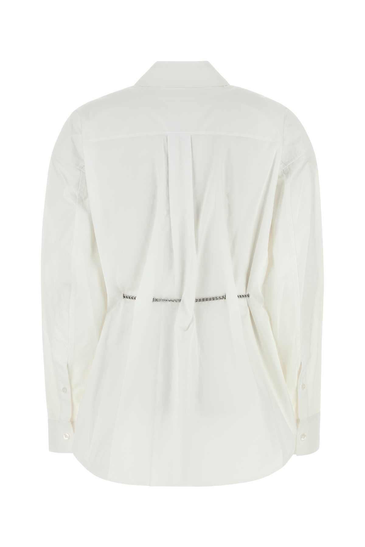 Alexander Wang Women White Poplin Shirt