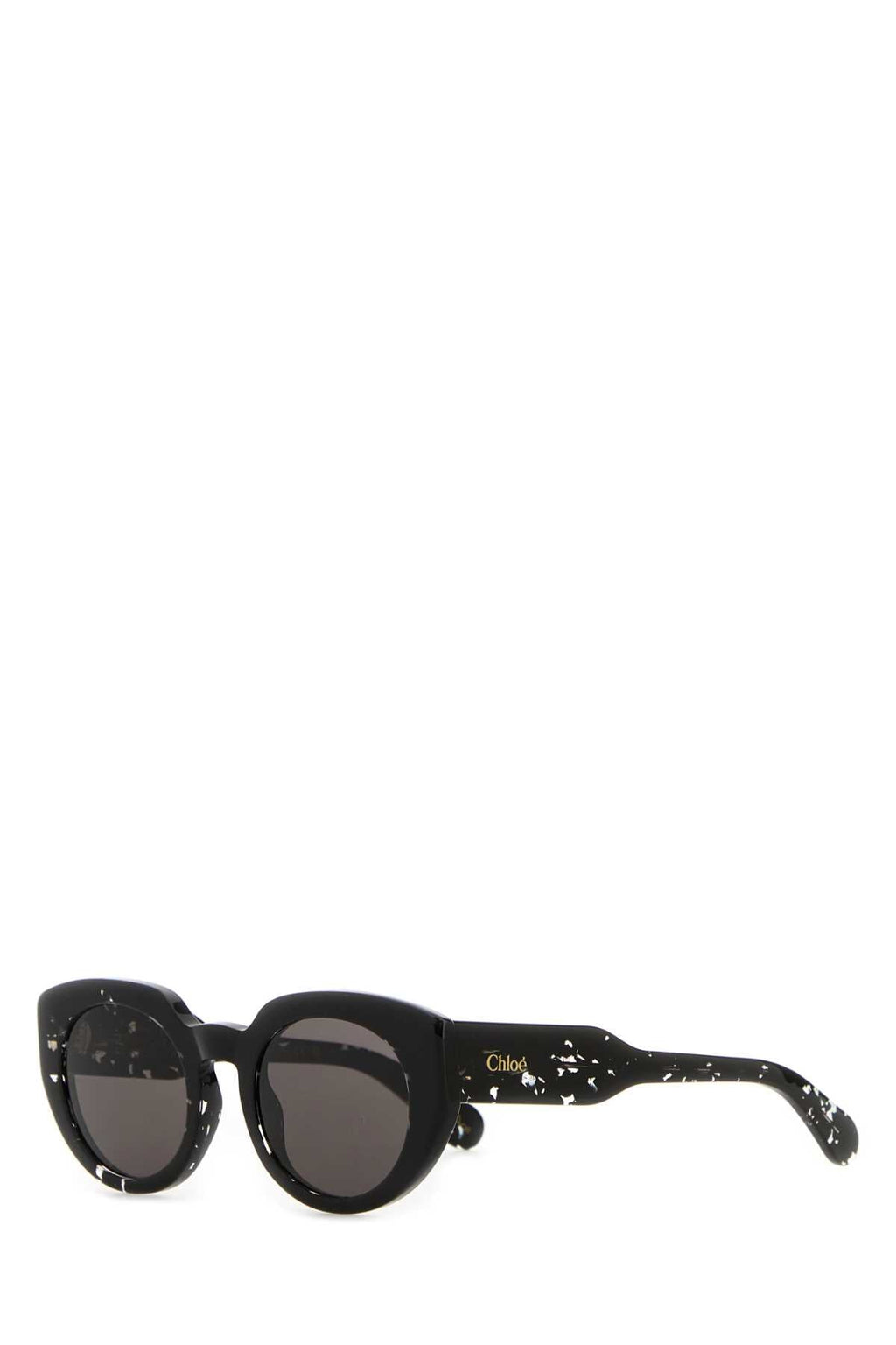 Chloe Women Black Acetate Gayia Sunglasses