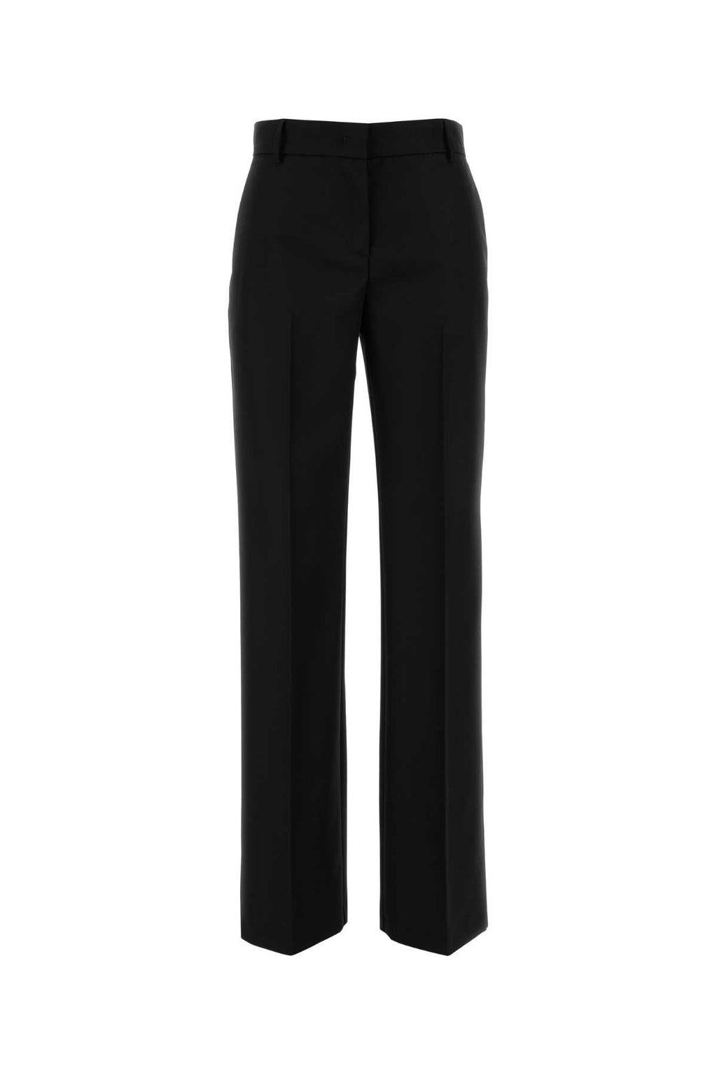 Blumarine Women Black Wool Pant