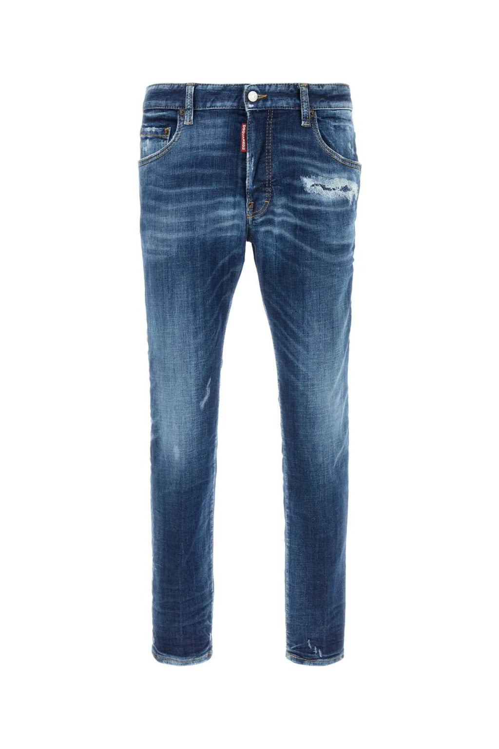 Dsquared Men Stretch Denim Skater Jeans