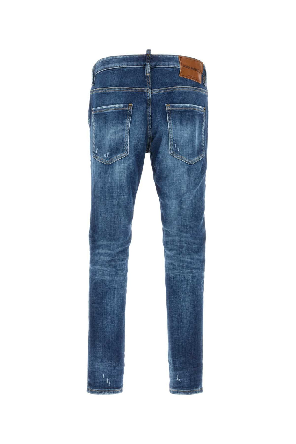 Dsquared Men Stretch Denim Skater Jeans