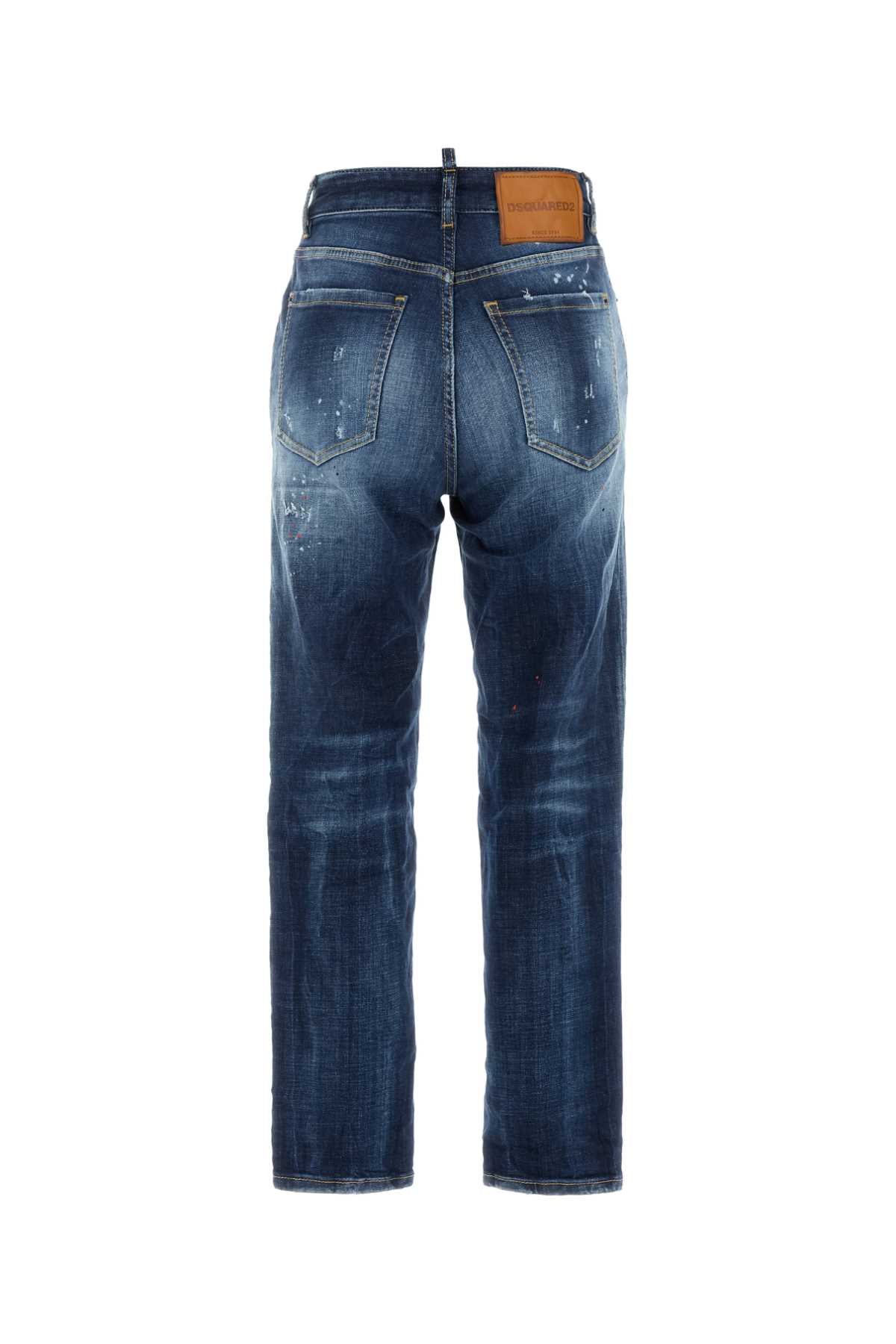 Dsquared Women Stretch Denim Boston Jeans