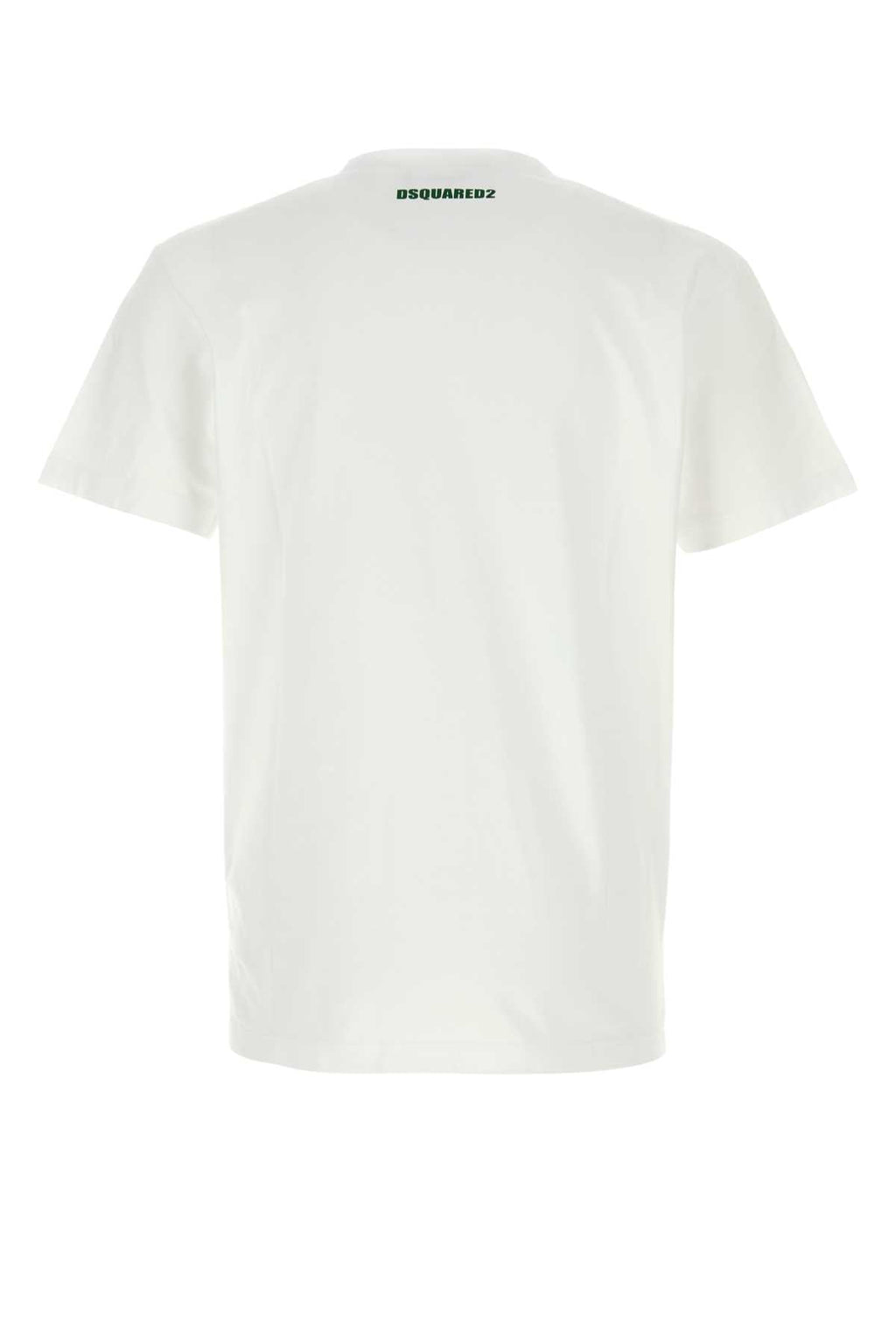 Dsquared Men White Cotton T-Shirt