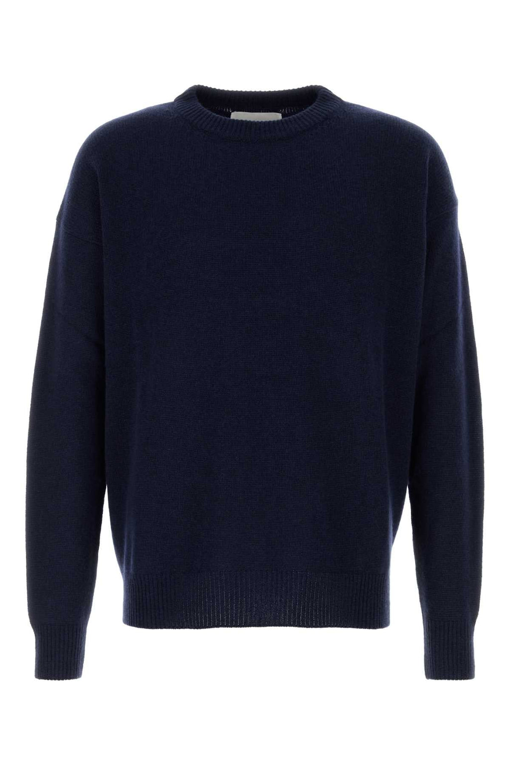 Jil Sander Men Dark Blue Cashmere Sweater