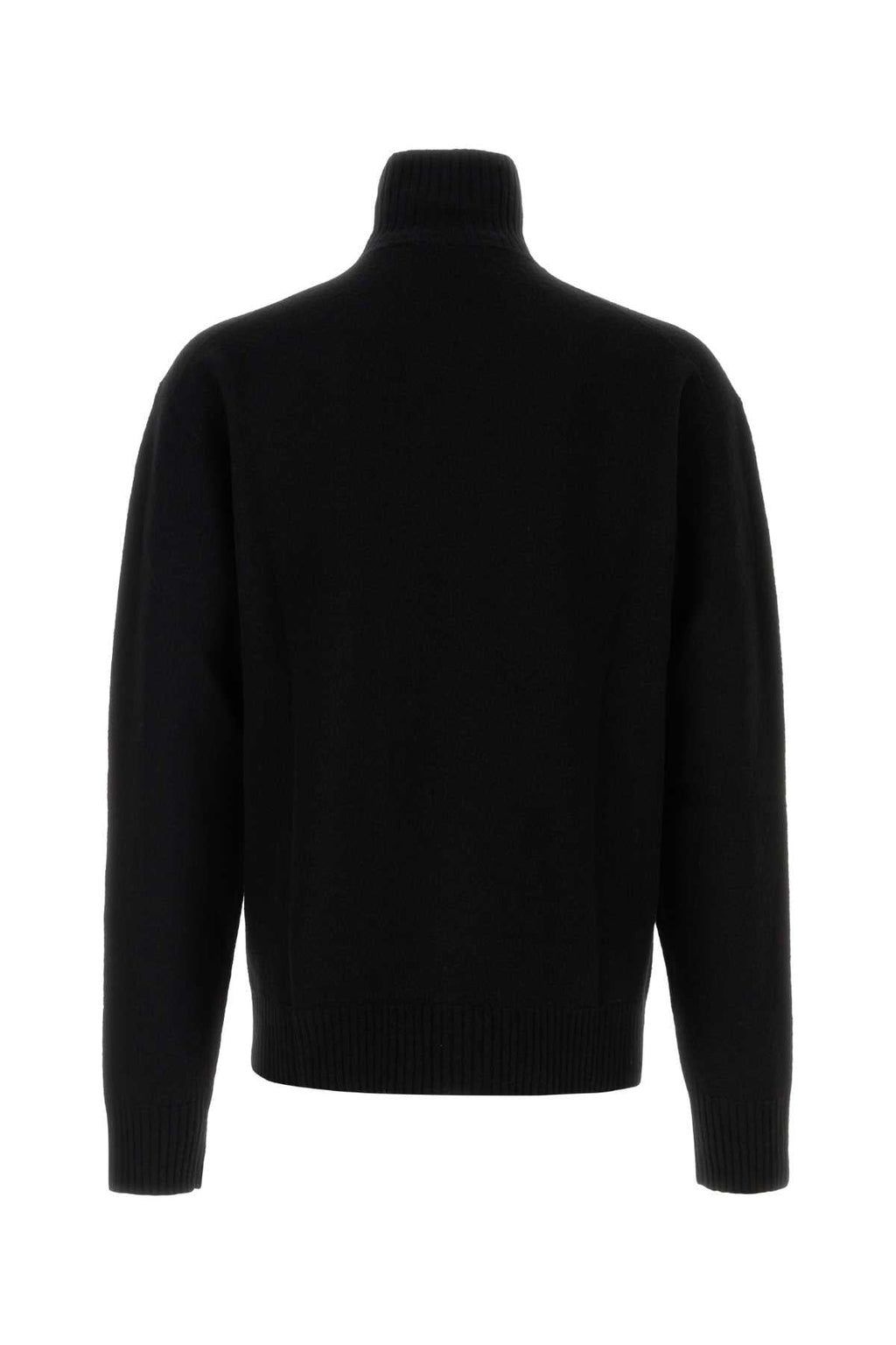 Jil Sander Men Black Wool Sweater