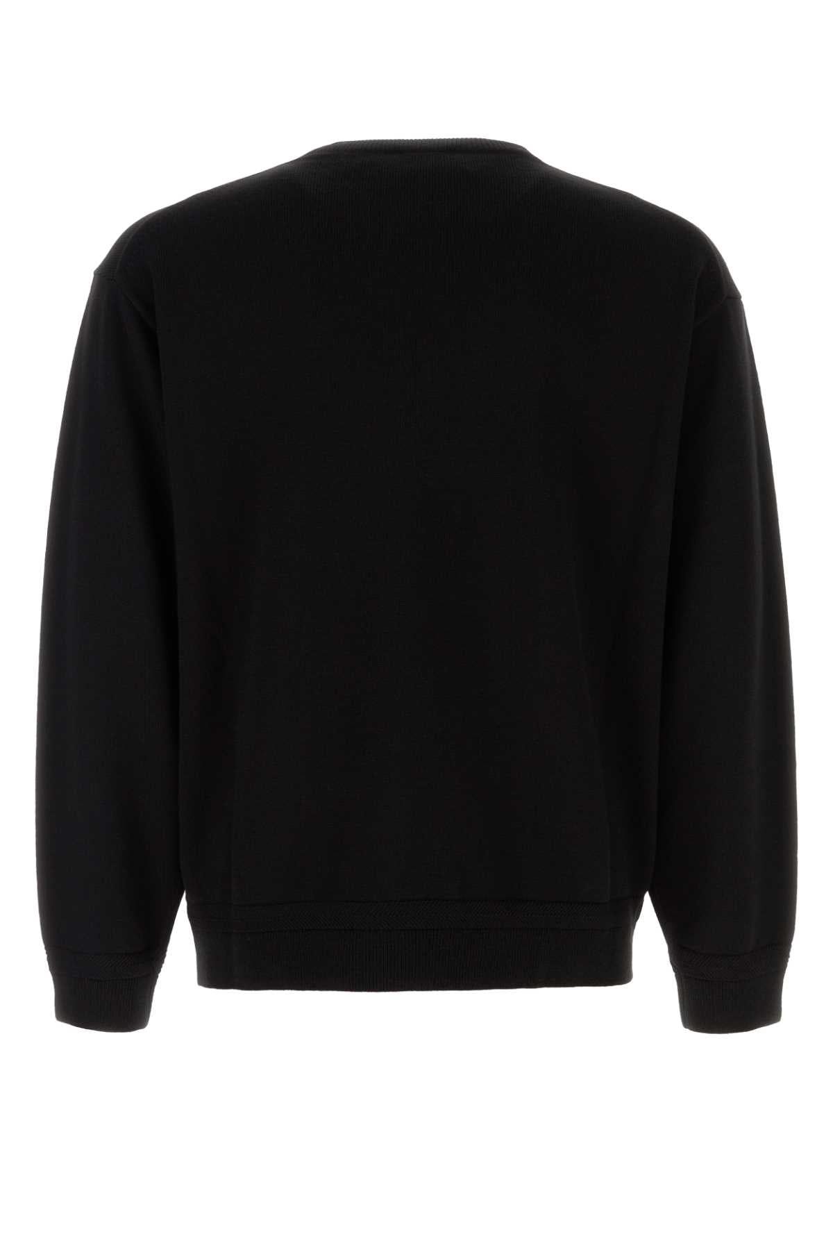 Kenzo Men Black Wool Sweater
