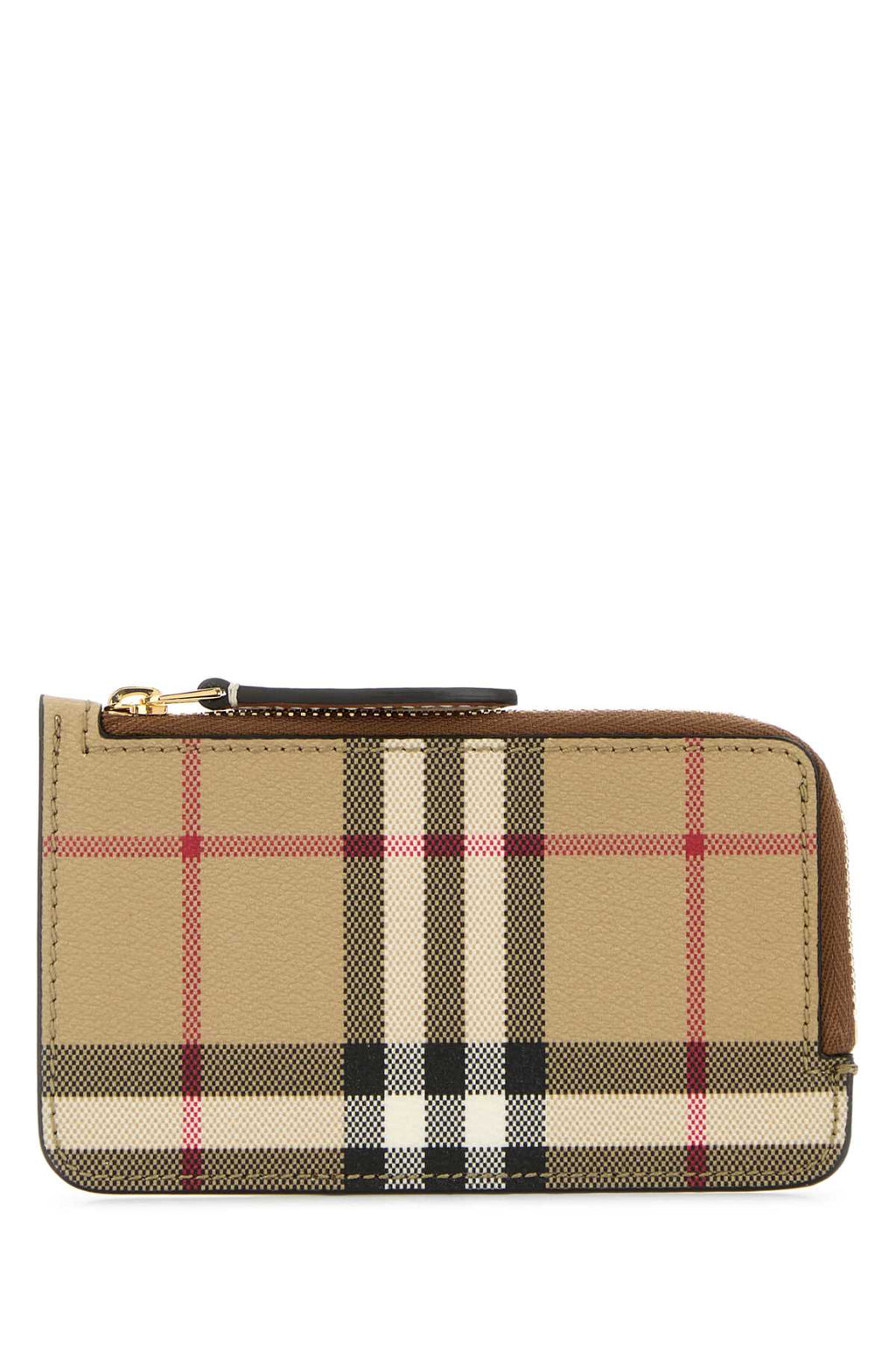 Burberry Women Printed Canvas Card Holder