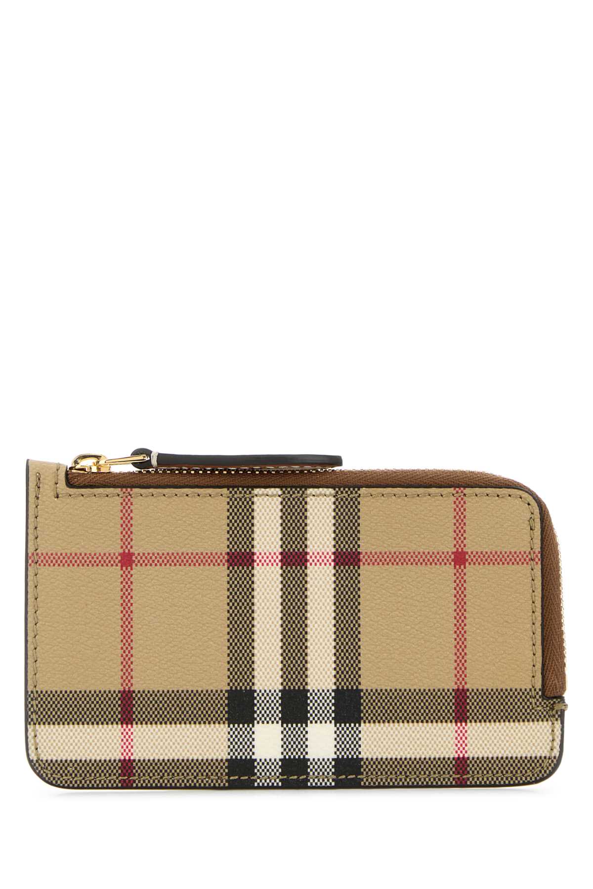 Burberry Women Printed Canvas Card Holder