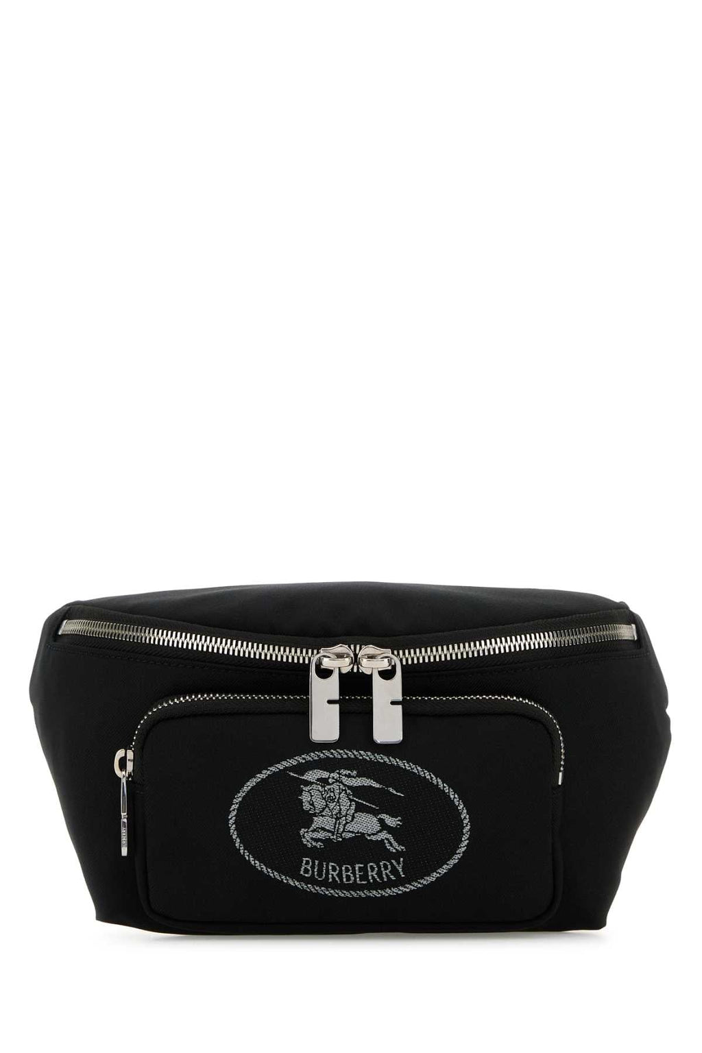 Burberry Men Black Canvas Belt Bag