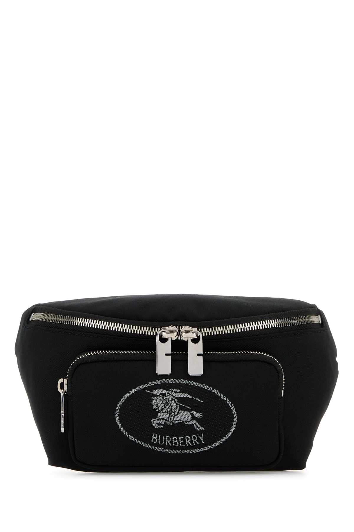 Burberry Men Black Canvas Belt Bag