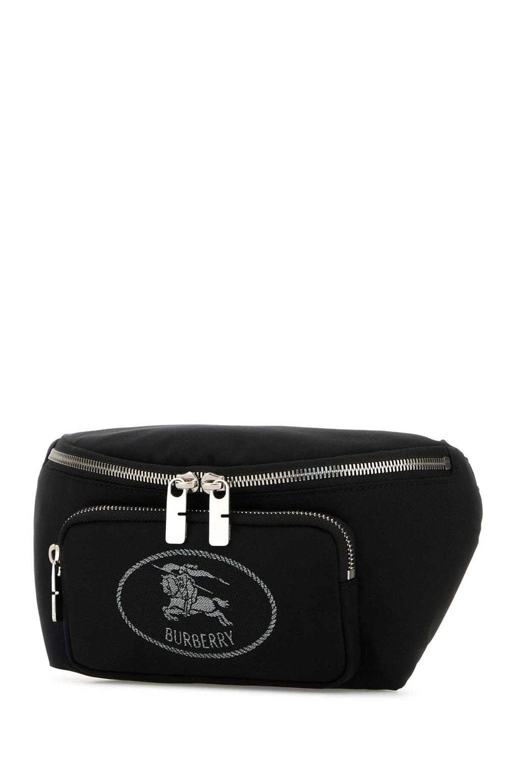 Burberry Men Black Canvas Belt Bag