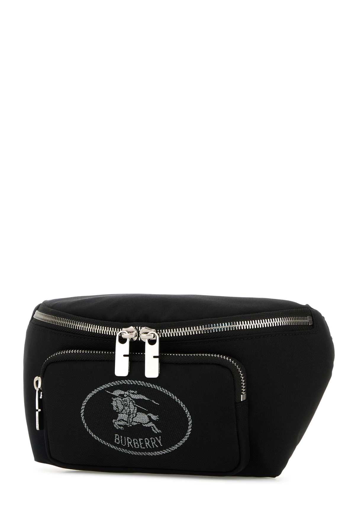 Burberry Men Black Canvas Belt Bag